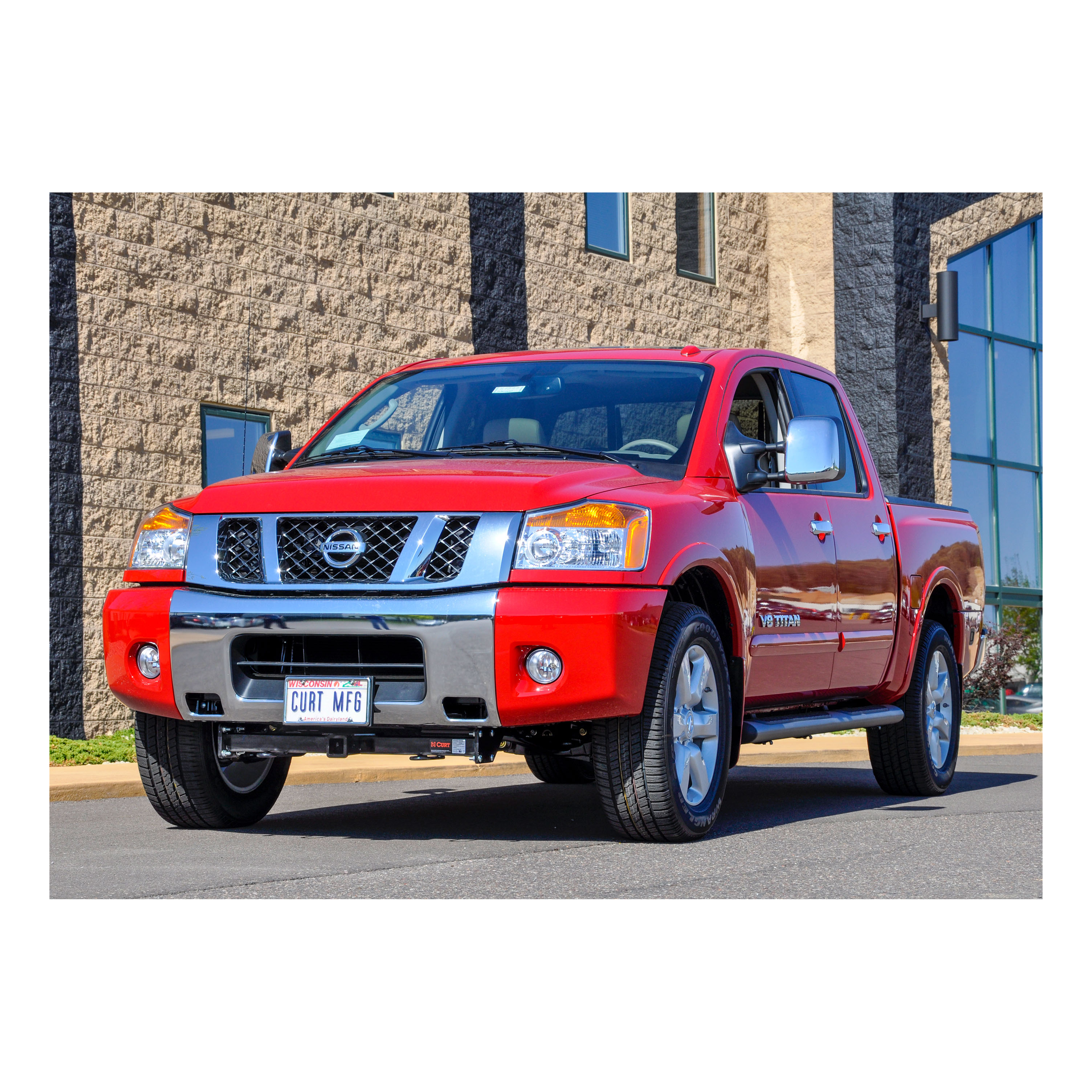 CURT 31061 2-Inch Front Receiver Hitch, Select Nissan Titan thumbnail 7