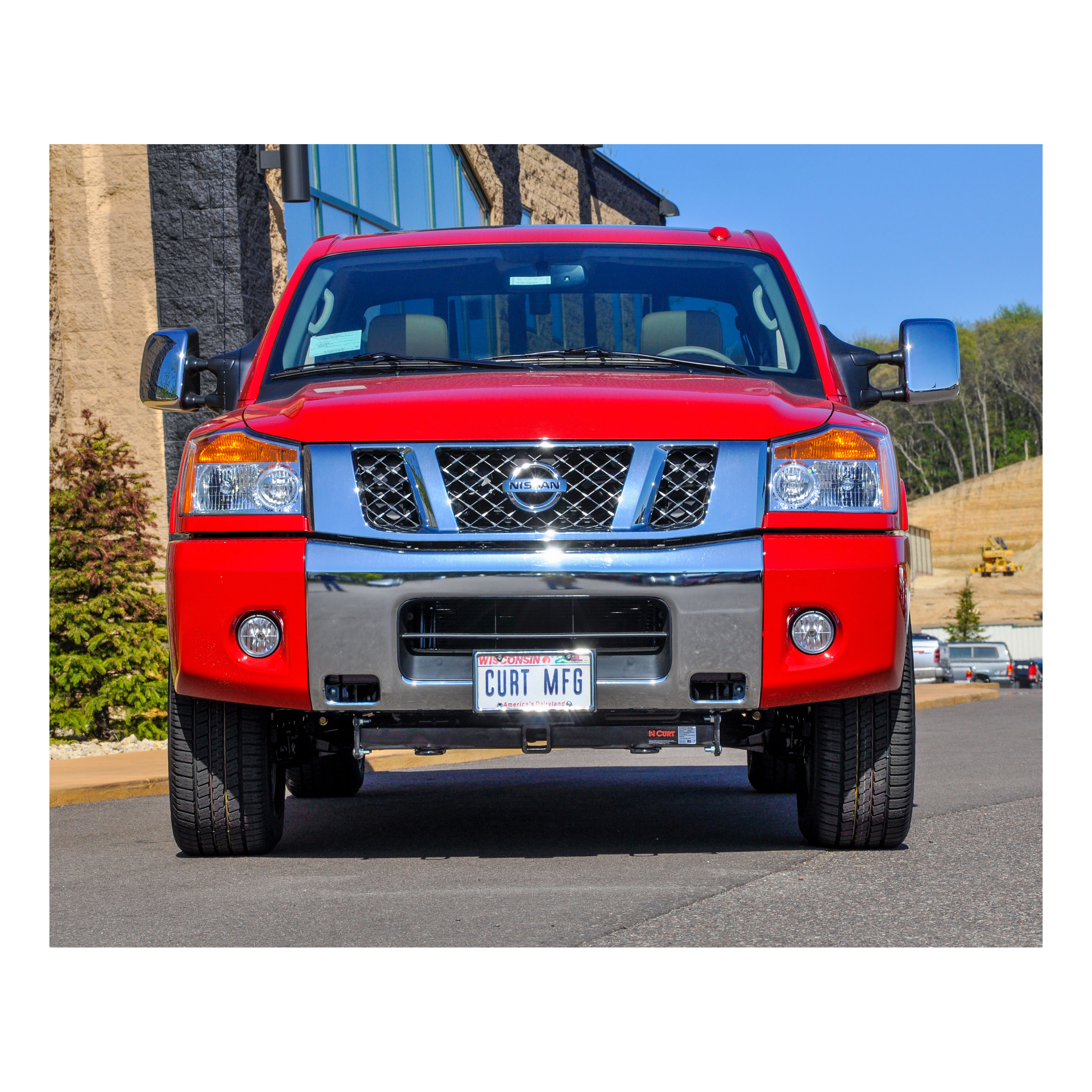 CURT 31061 2-Inch Front Receiver Hitch, Select Nissan Titan thumbnail 8