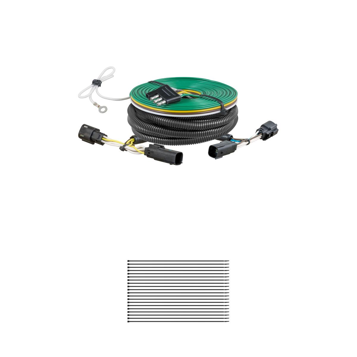CURT 58985 Custom Towed-Vehicle RV Wiring Harness for Dinghy Towing, Fits Select GMC Yukon, XL, Chevrolet Suburban, Tahoe thumbnail 0
