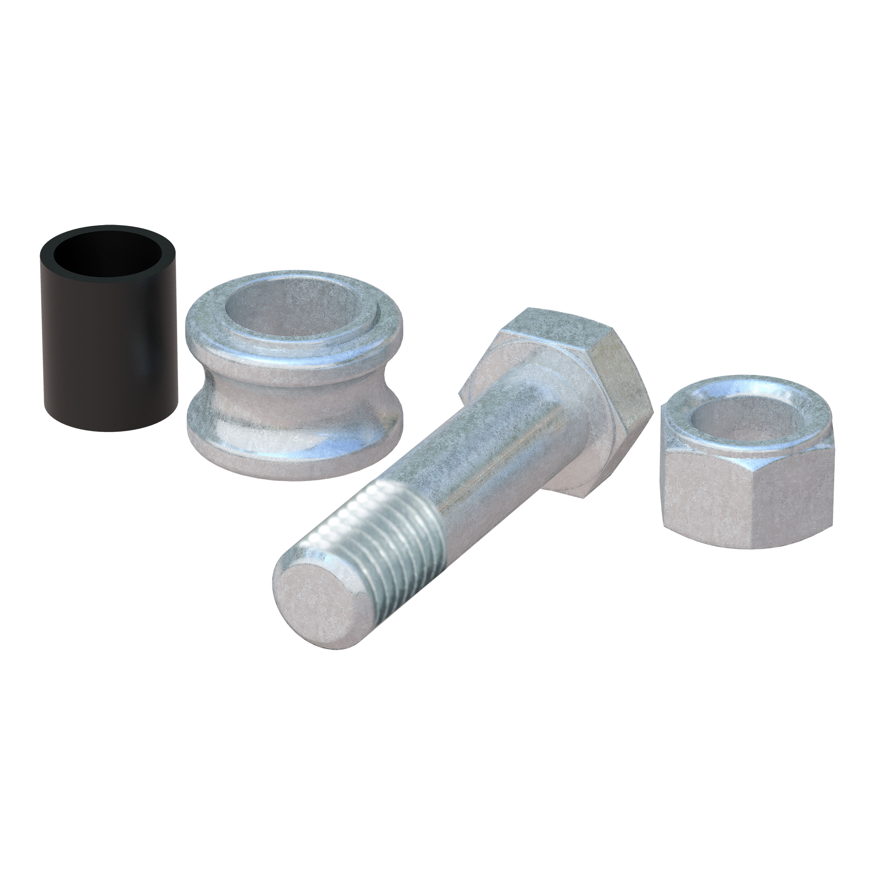 CURT Replacement S-Series 5th Wheel Slider Wheel Kit 19104 thumbnail 0