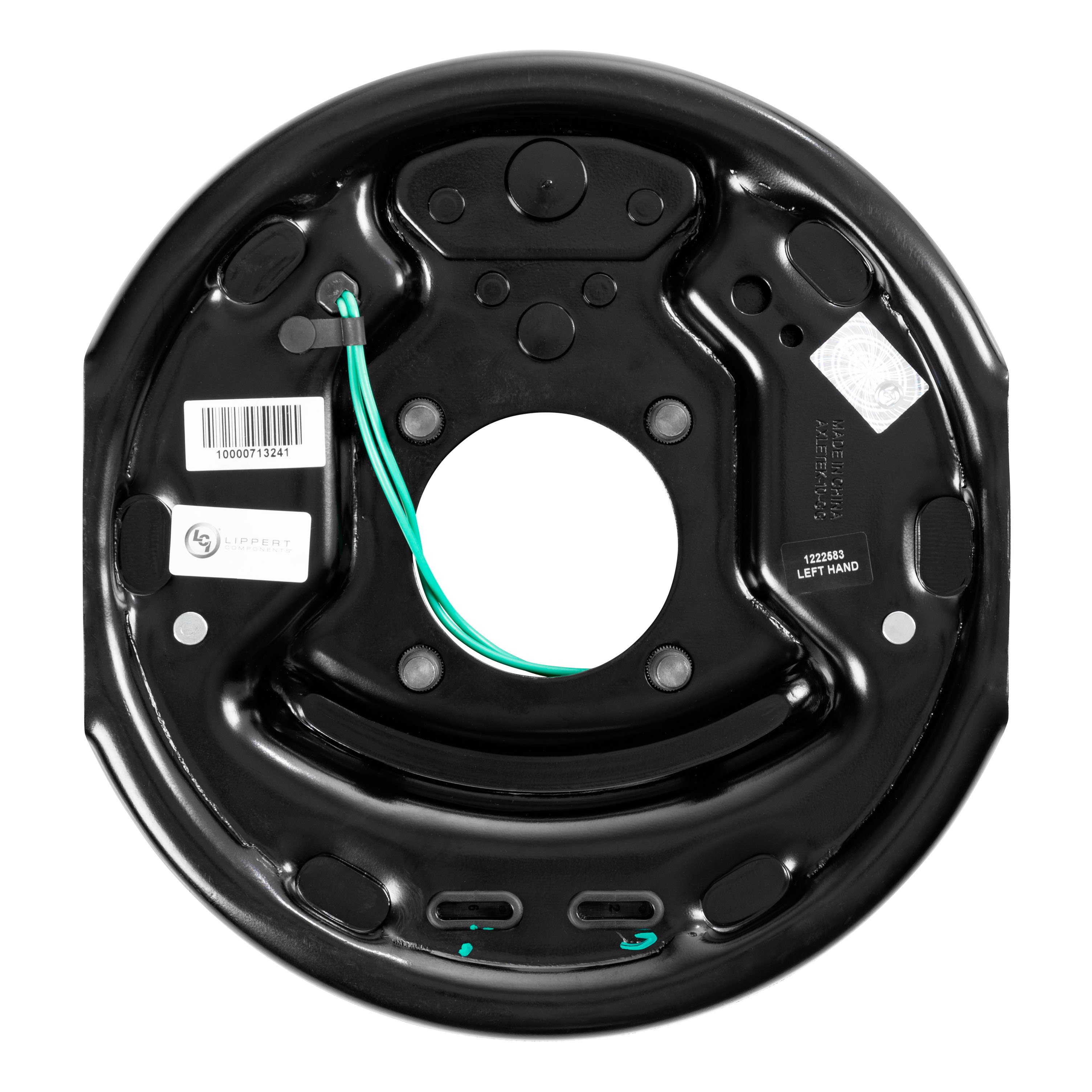 Lippert Forward Self-Adjusting RV Brakes - 10" x 2.25", 4-Bolt, 3,500 lbs. (Left Side) 1222583 thumbnail 1