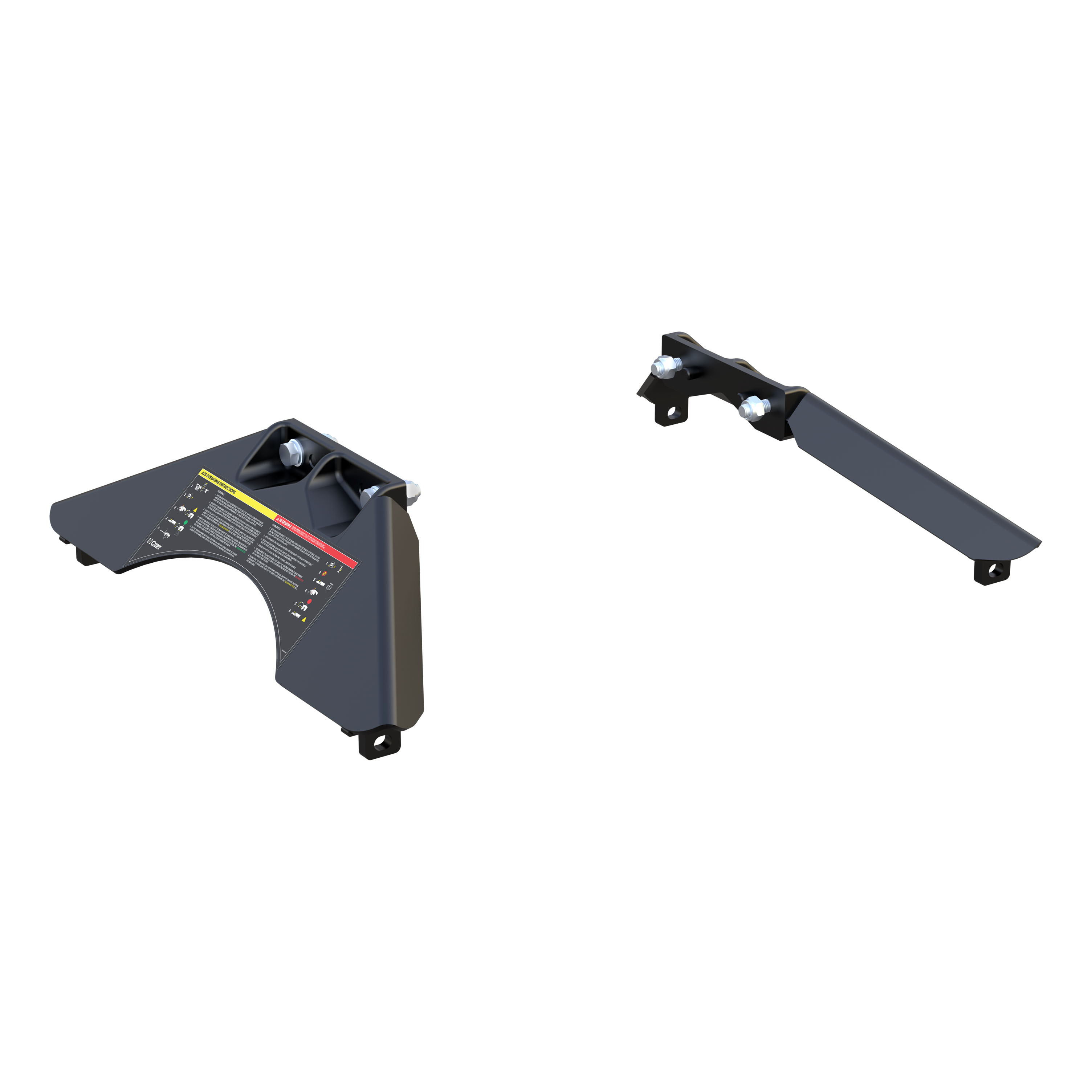 CURT 16907 Replacement Legs for A25 or A30 5th Wheel Hitch Head thumbnail 0