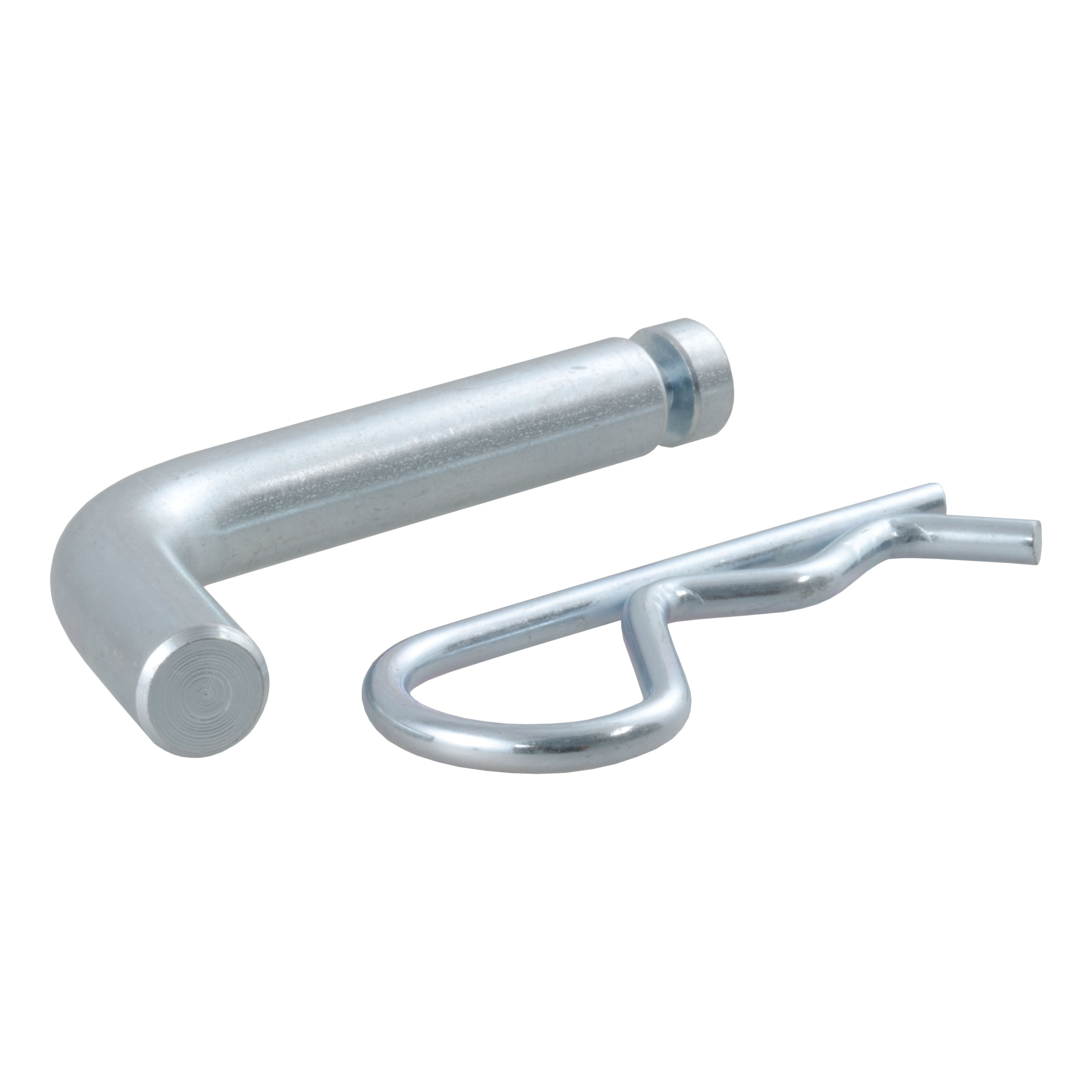 CURT 21403 Trailer Hitch Pin & Clip with Grooved Head, 1/2-Inch Diameter, Fits 1-1/4-Inch Receiver thumbnail 0