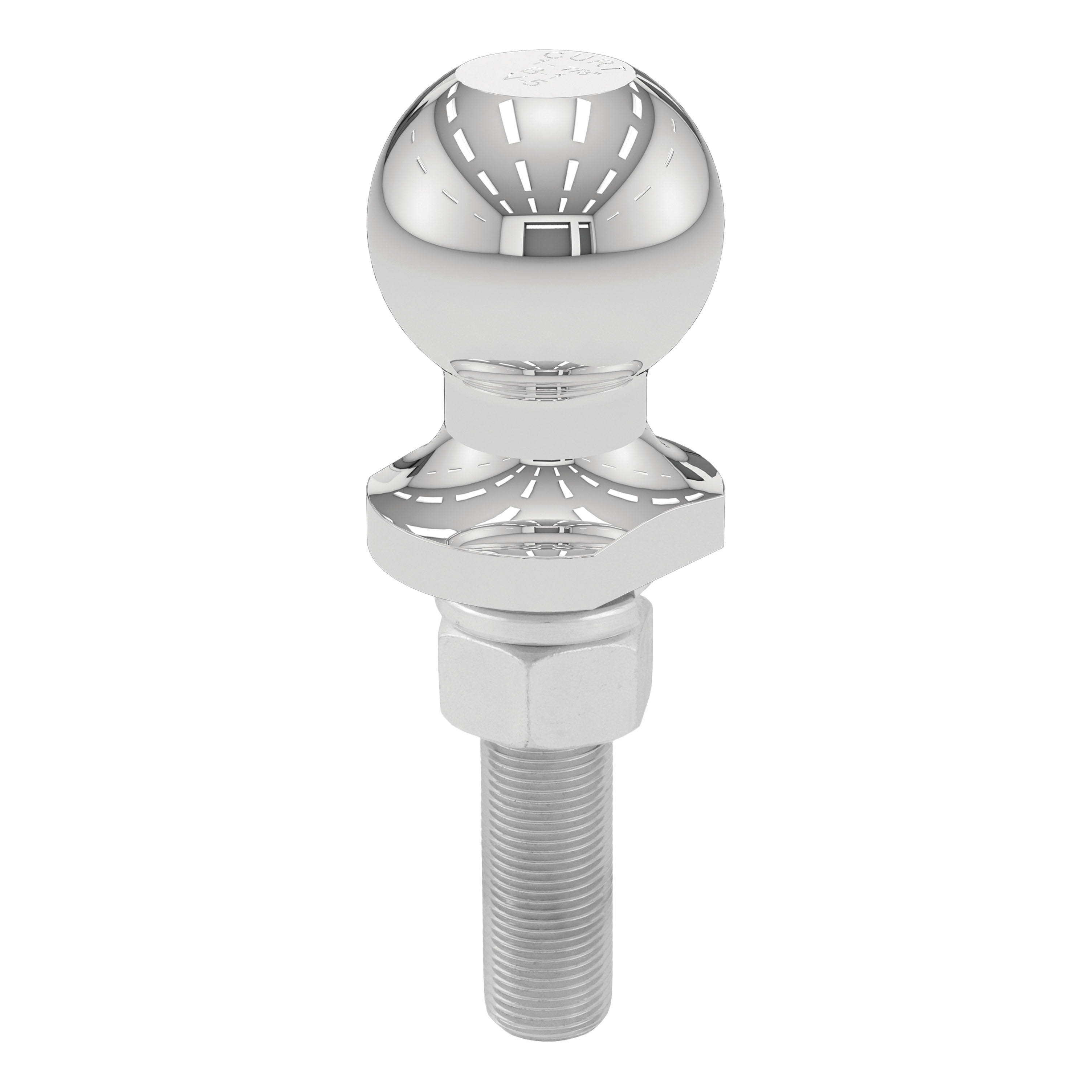 CURT 40071 Chrome Trailer Hitch Ball, 2,000 lbs, 1-7/8-Inch Diameter, 3/4 x 3-Inch Shank thumbnail 4