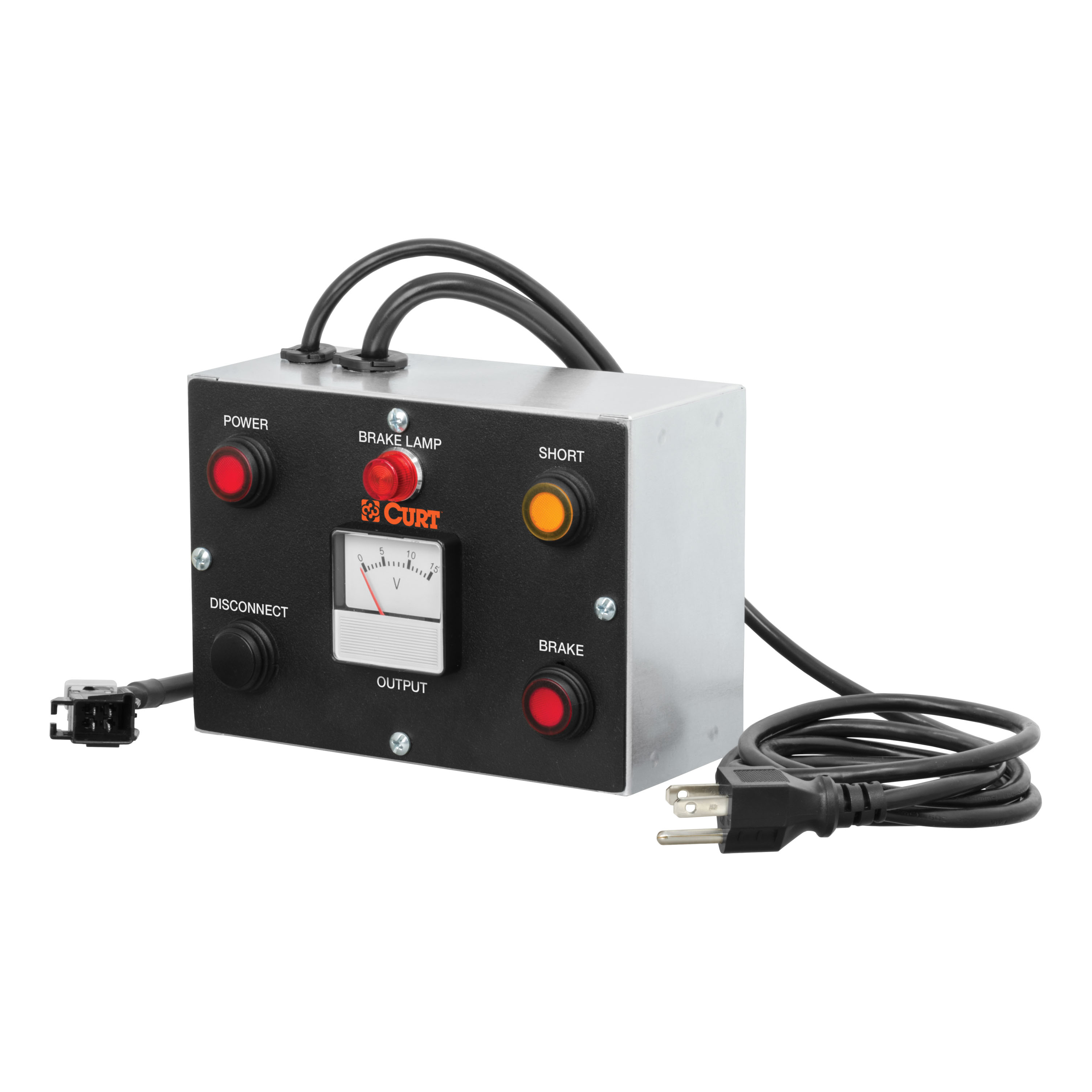 CURT 51521 Bench Test Trailer Brake Controller Tester thumbnail 0