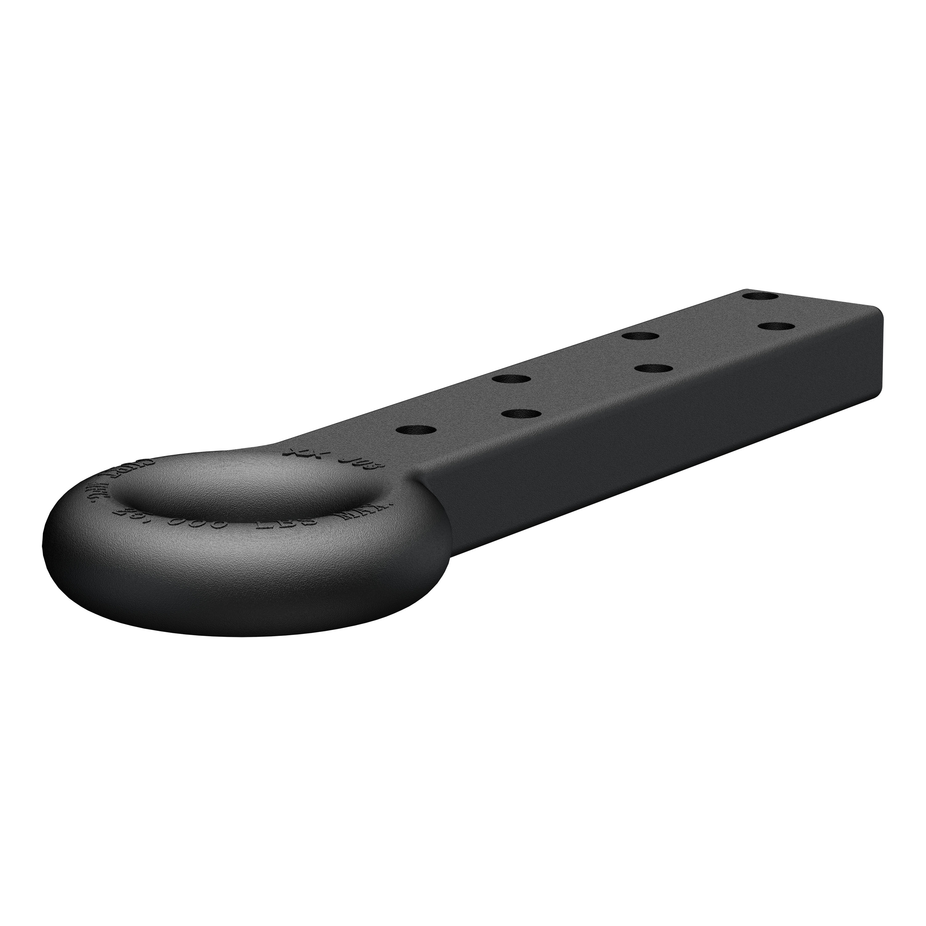 CURT 48510 Black Steel Pintle Hitch Lunette Ring 3-Inch ID, 22,000 lbs thumbnail 0