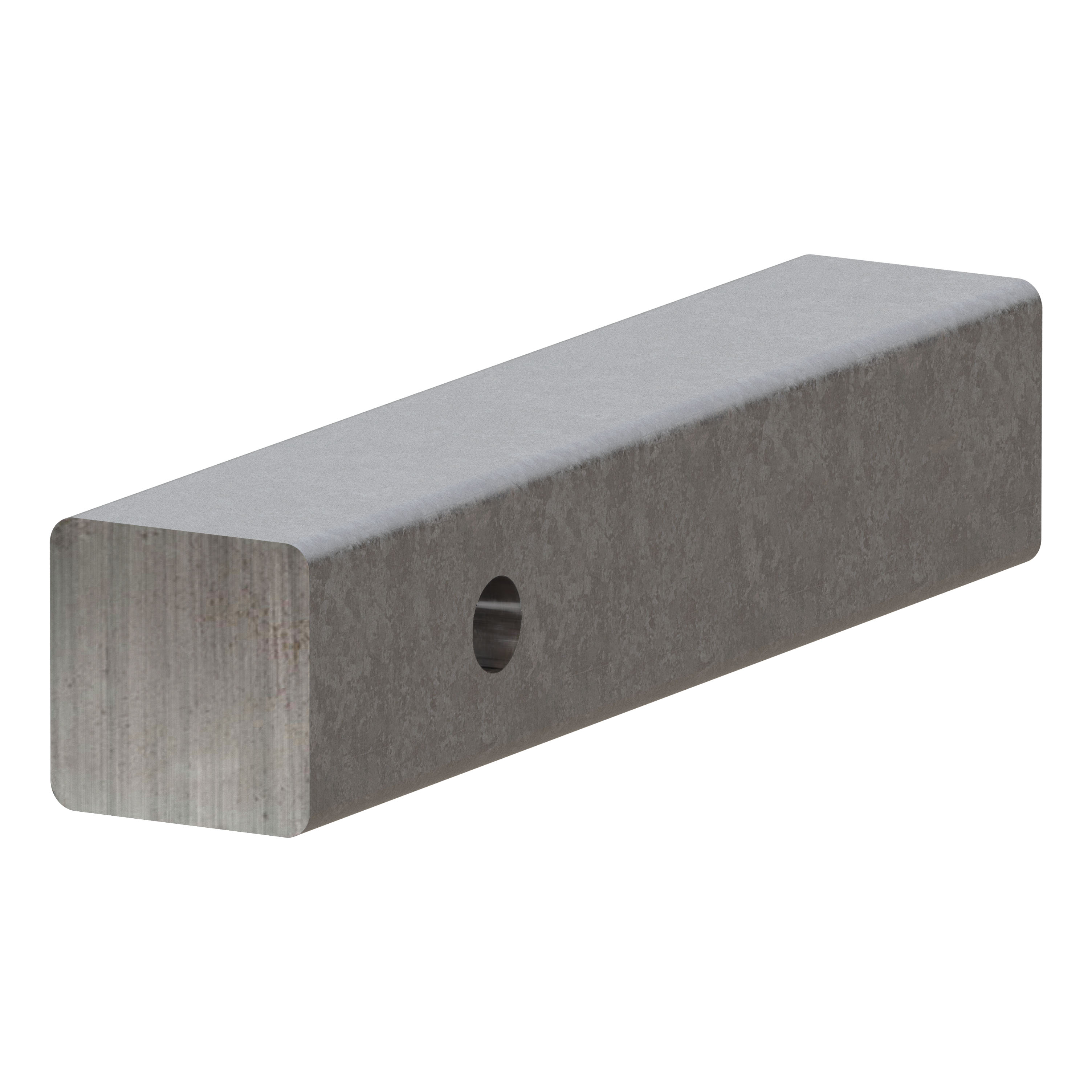 CURT 49529 2-Inch x 10-Inch Weld-On Raw Steel Trailer Hitch Bar Shank thumbnail 0