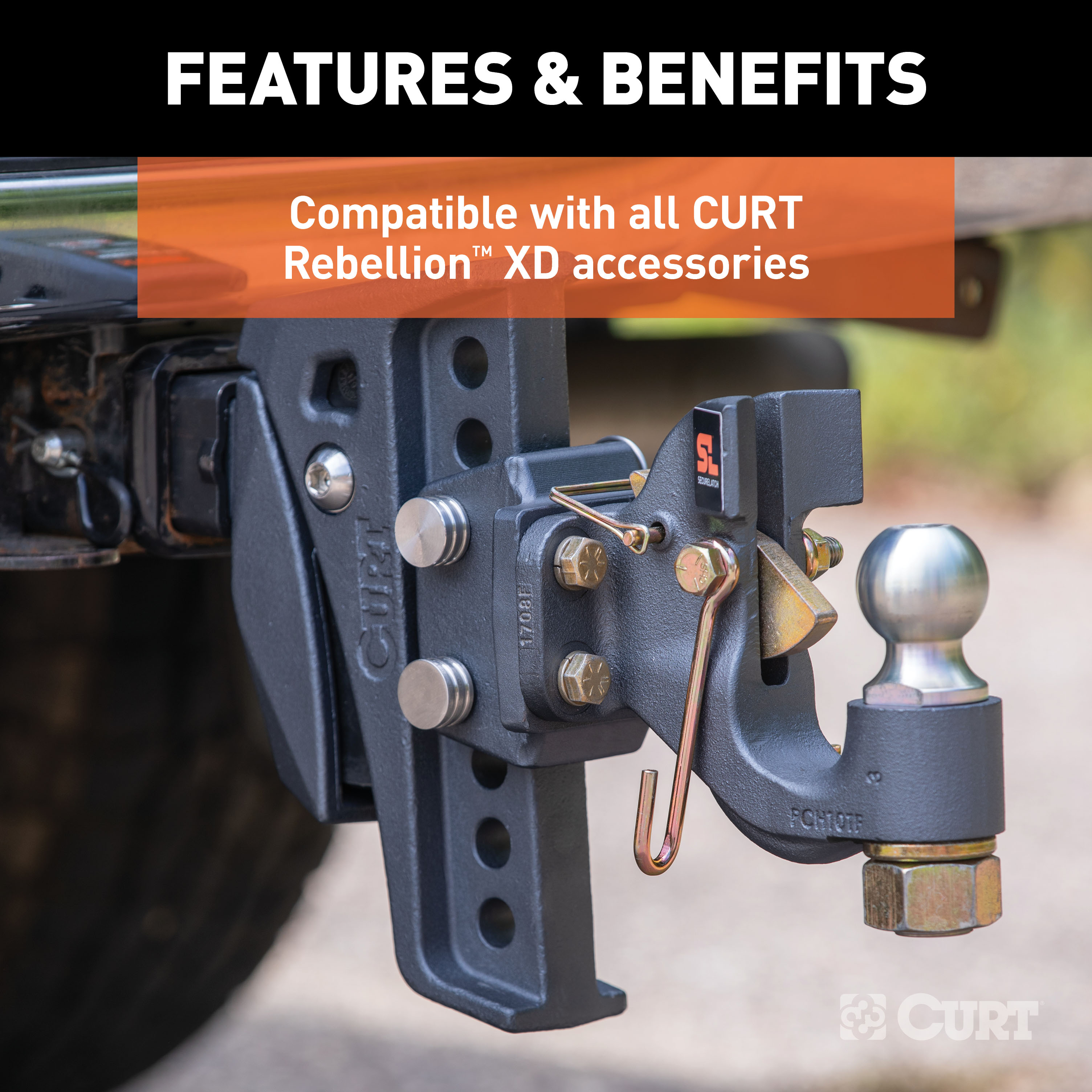 CURT 45959 Replacement Rebellion XD Accessory Mount Pins thumbnail 3