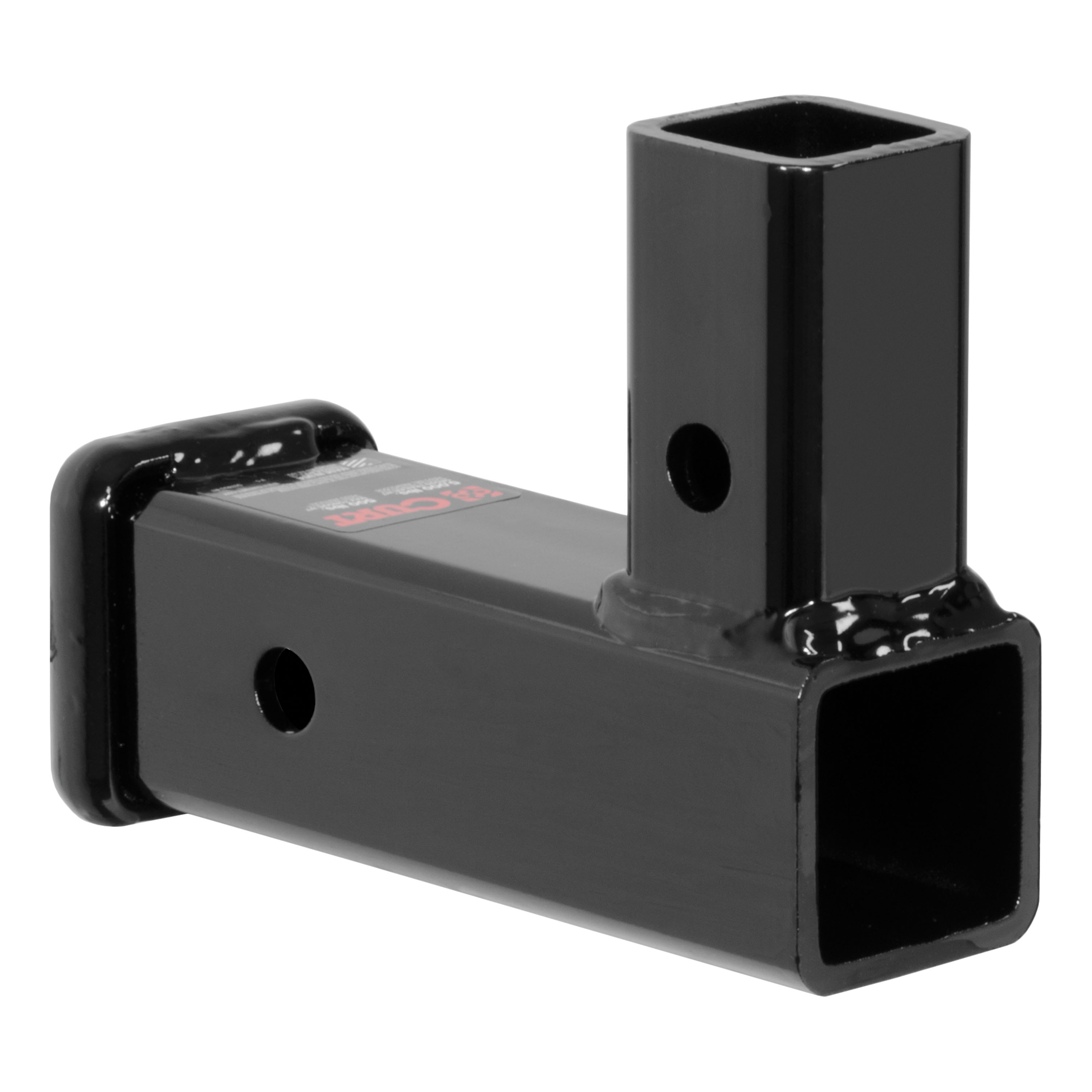 CURT 45013 Vertical Receiver Trailer Hitch Adapter, 2-Inch, 5,000 lbs, 2-7/16-In Rise thumbnail 1