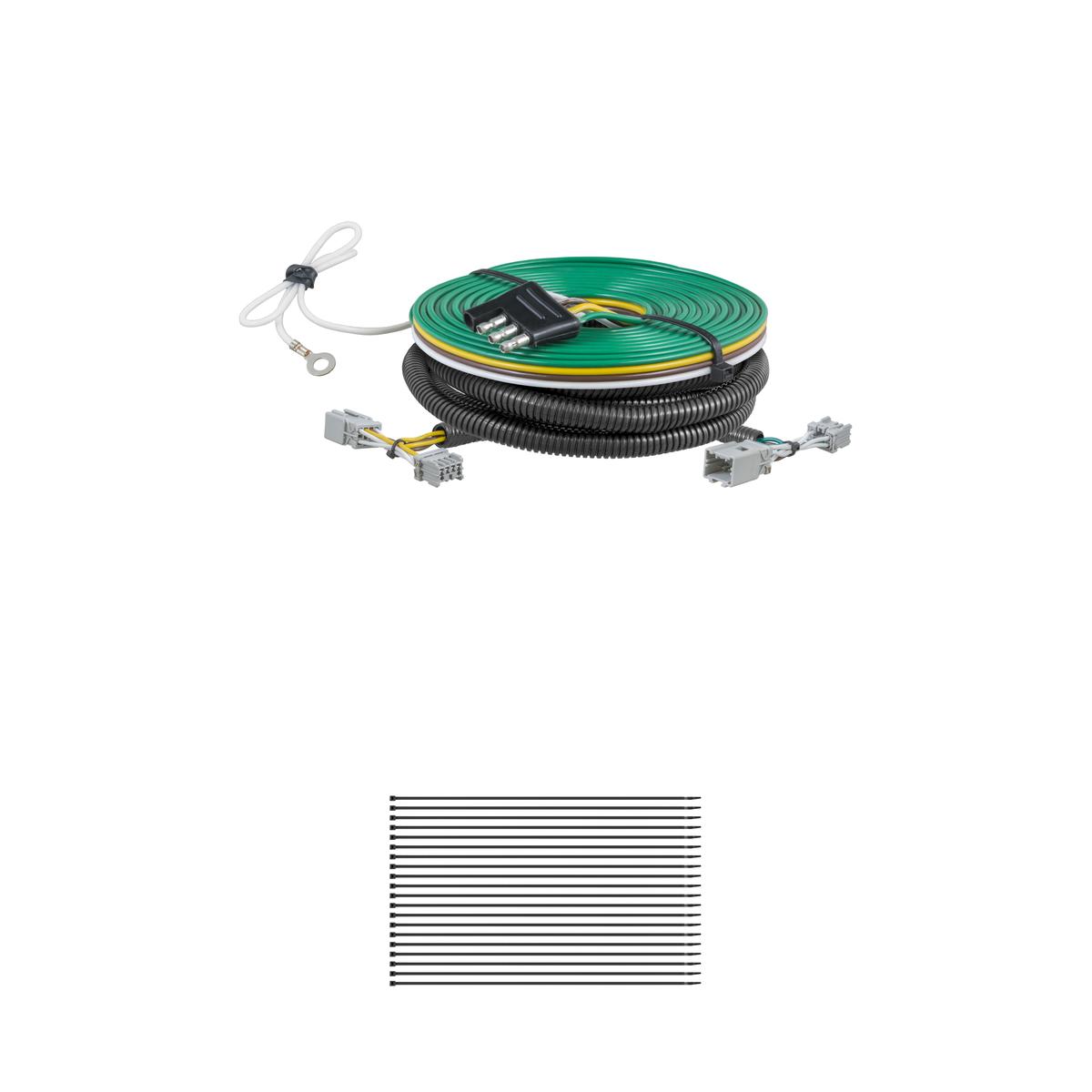 CURT 58949 Custom Towed-Vehicle RV Wiring Harness for Dinghy Towing, Fits Select Honda CR-V thumbnail 0