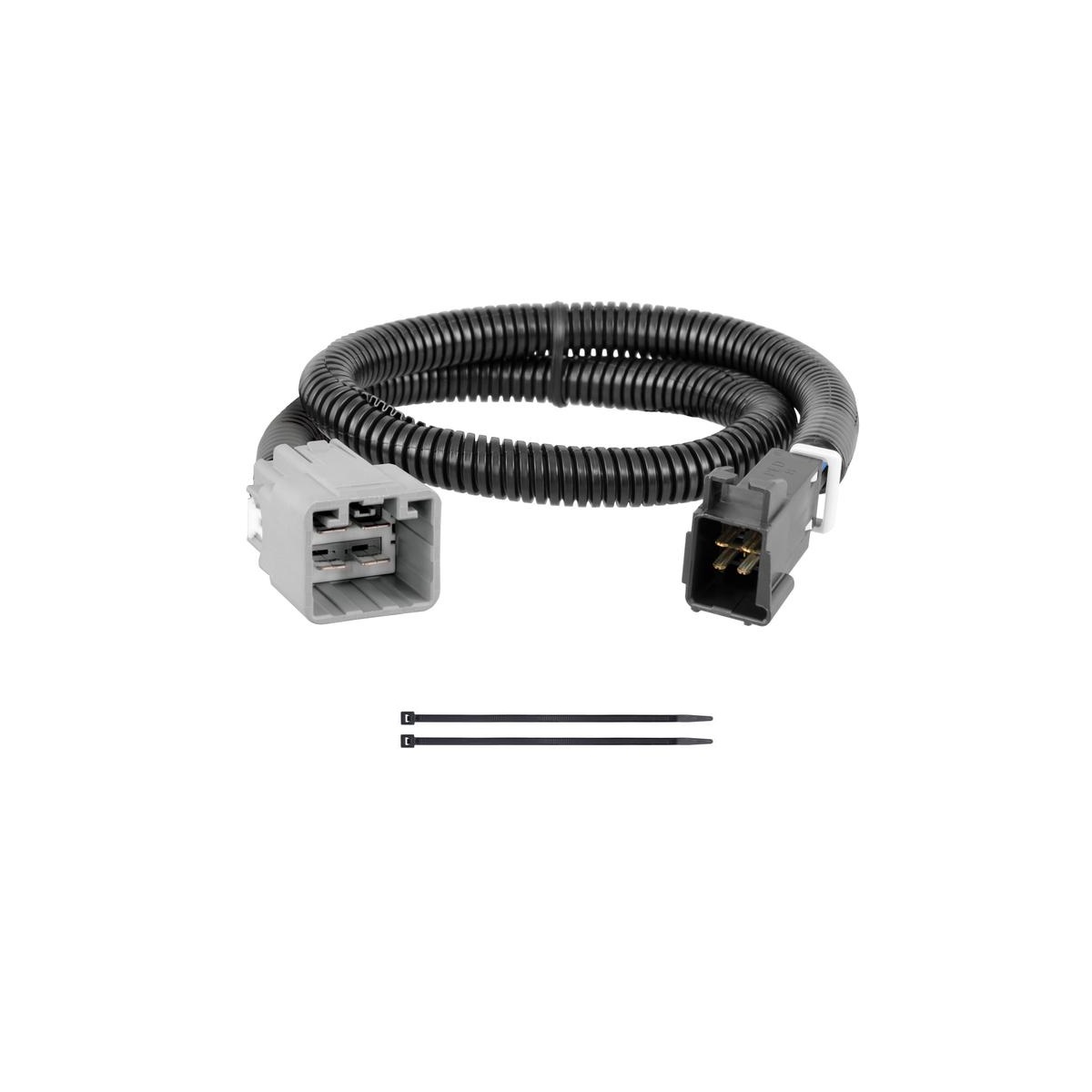 CURT 51526 Quick Plug Electric Trailer Brake Controller Wiring Harness, Select Jeep Wrangler JL, Gladiator thumbnail 0