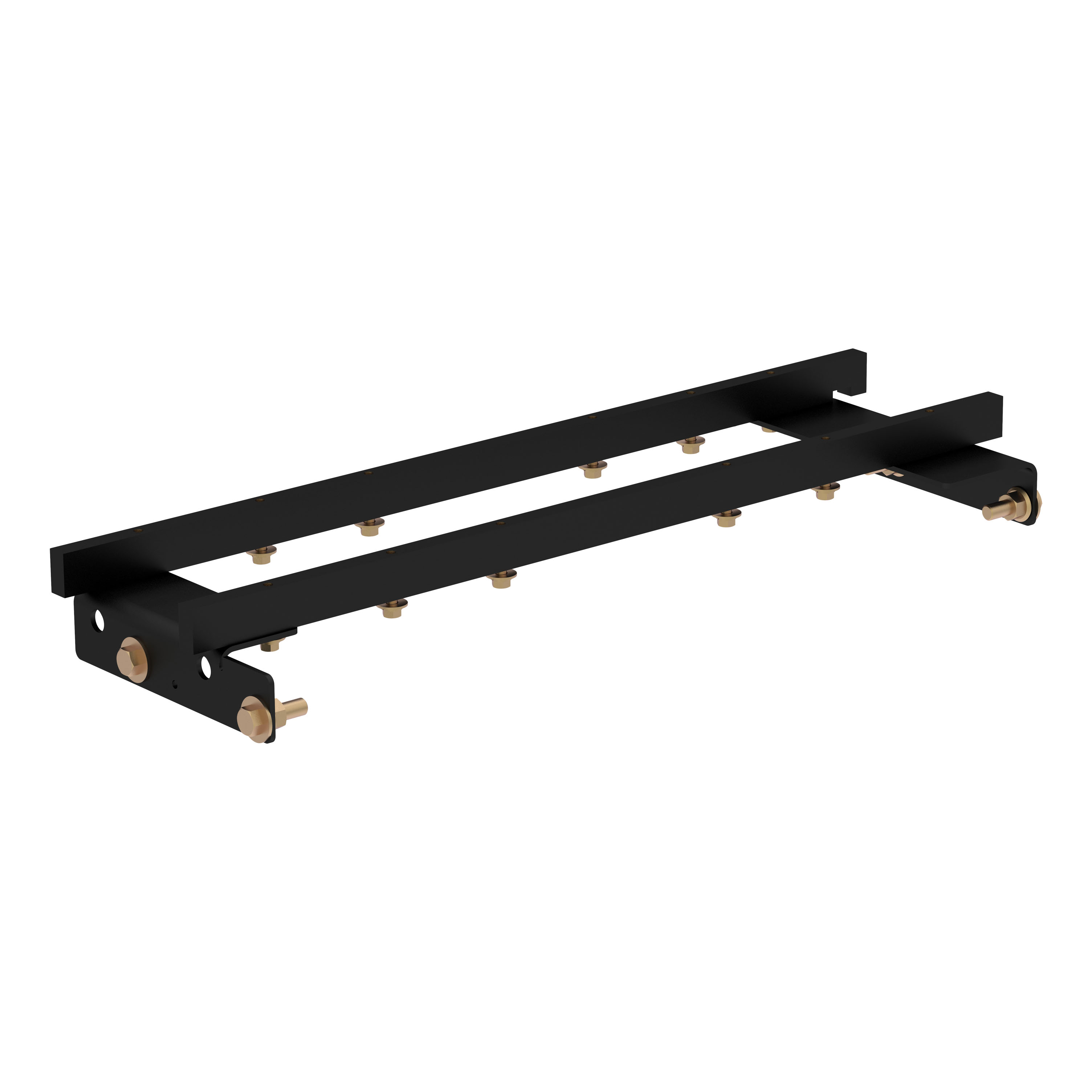 CURT 60665 Double Lock Gooseneck Installation Brackets, Fits Select Toyota Tundra thumbnail 0