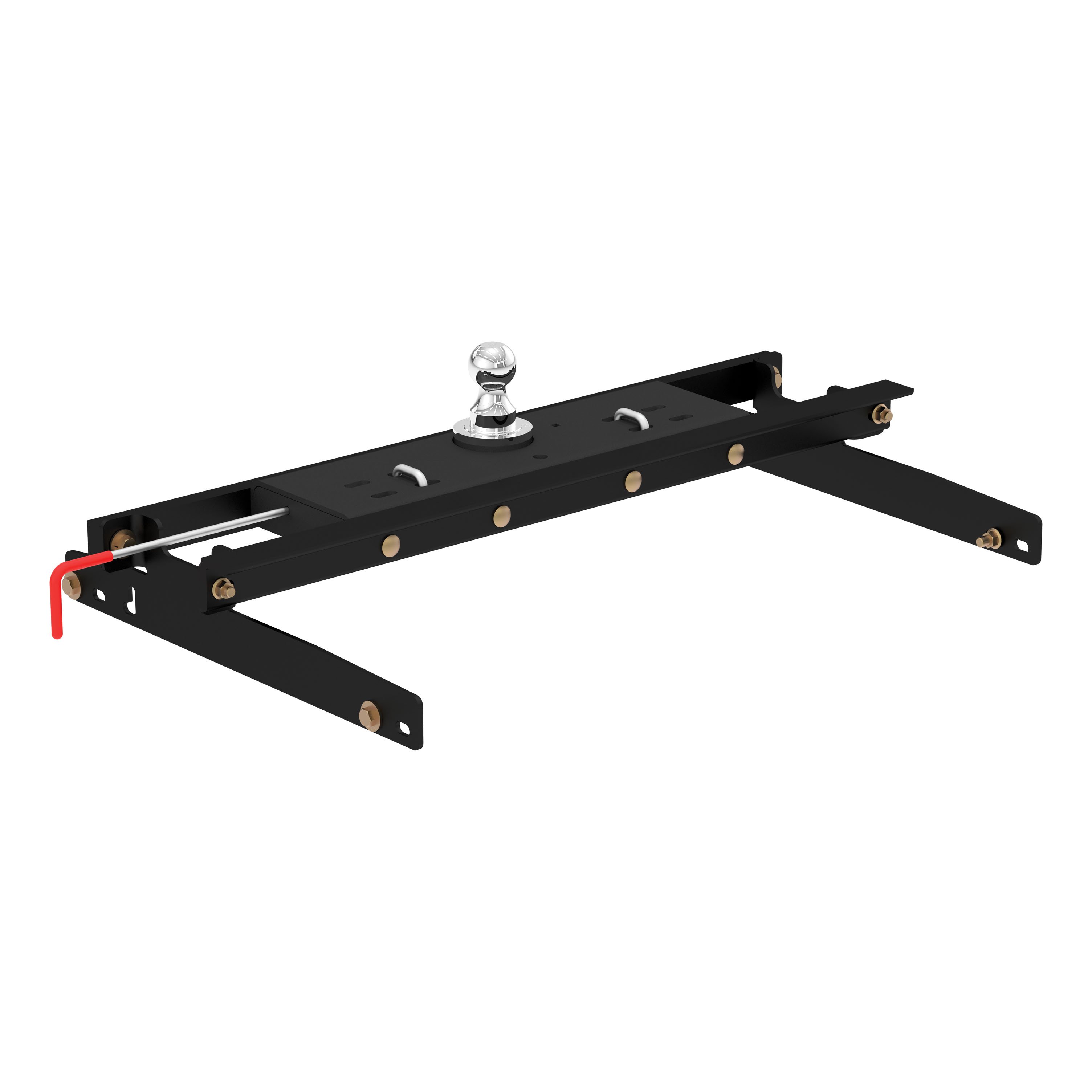 CURT 60734 Double Lock Gooseneck Hitch, 2-5/16-Inch Flip-Over Ball 30K, Fits Select Dodge Ram 1500, 2500, 3500 thumbnail 0