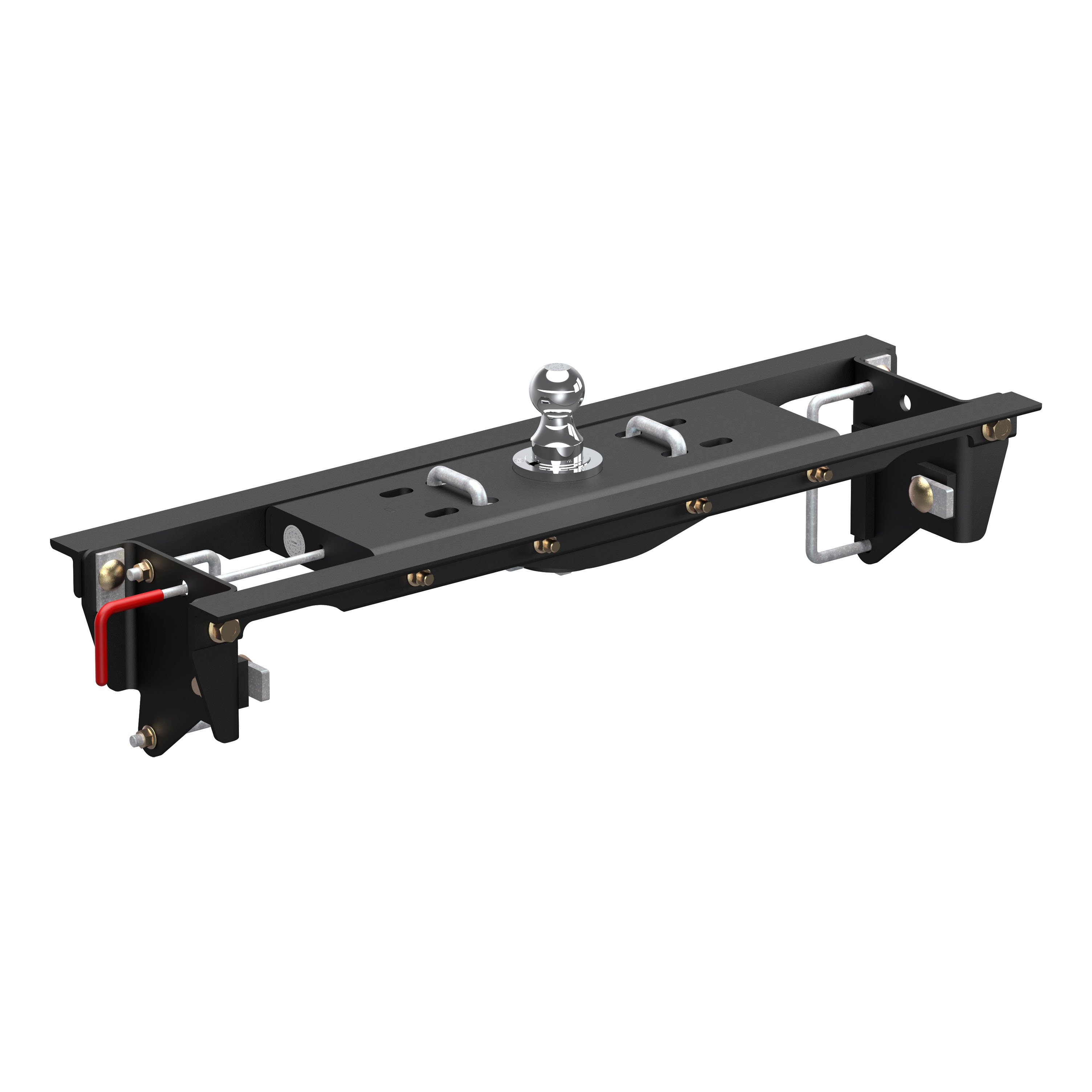 CURT 60685 Double Lock EZr Gooseneck Hitch, 2-5/16-In. Flip-Over Ball 30K, Fits Select Ford F-250, F-350 Super Duty thumbnail 0