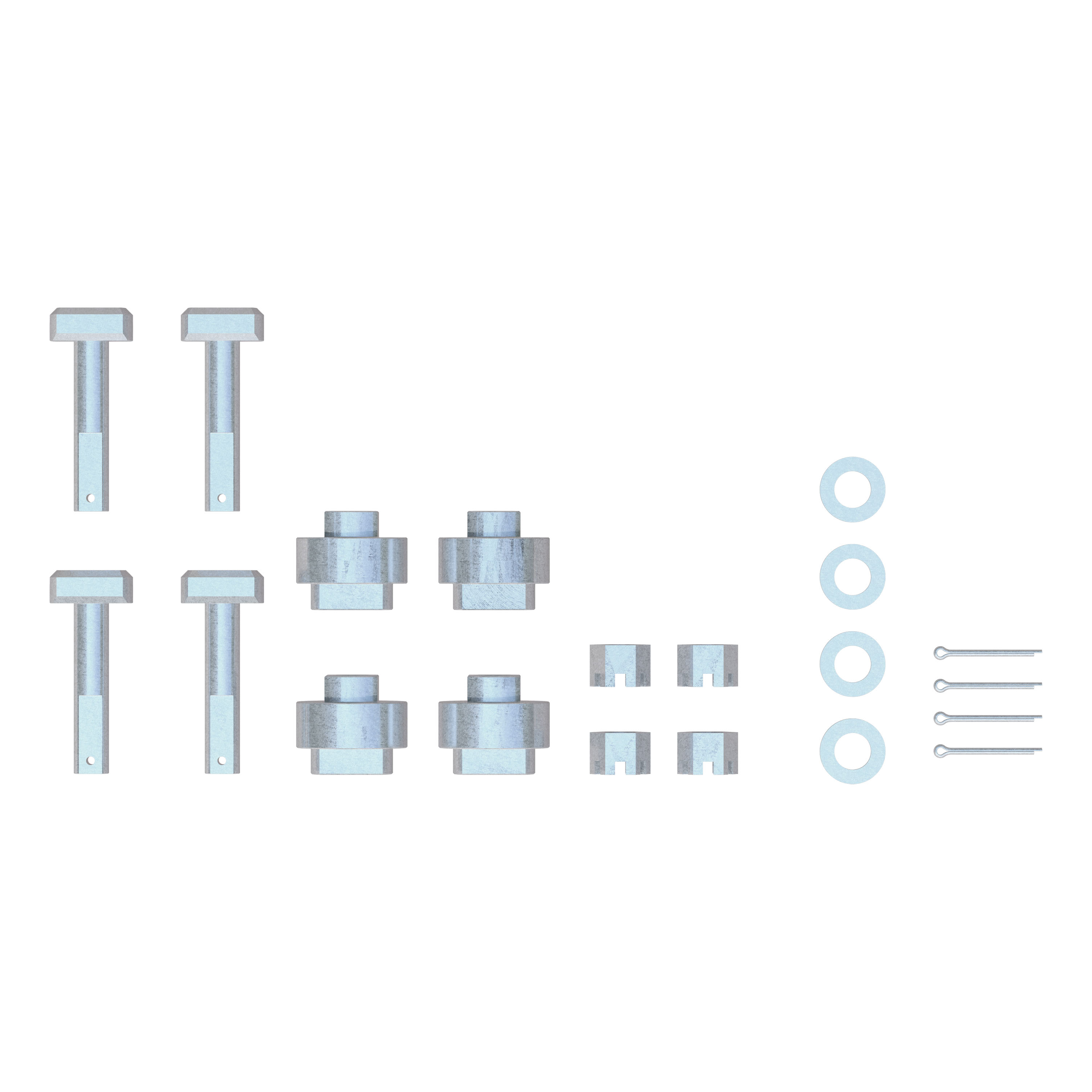 CURT 19208 Replacement 5th Wheel Puck System Anchors, Compatible with Chevrolet, GMC, Fits 16023 thumbnail 0
