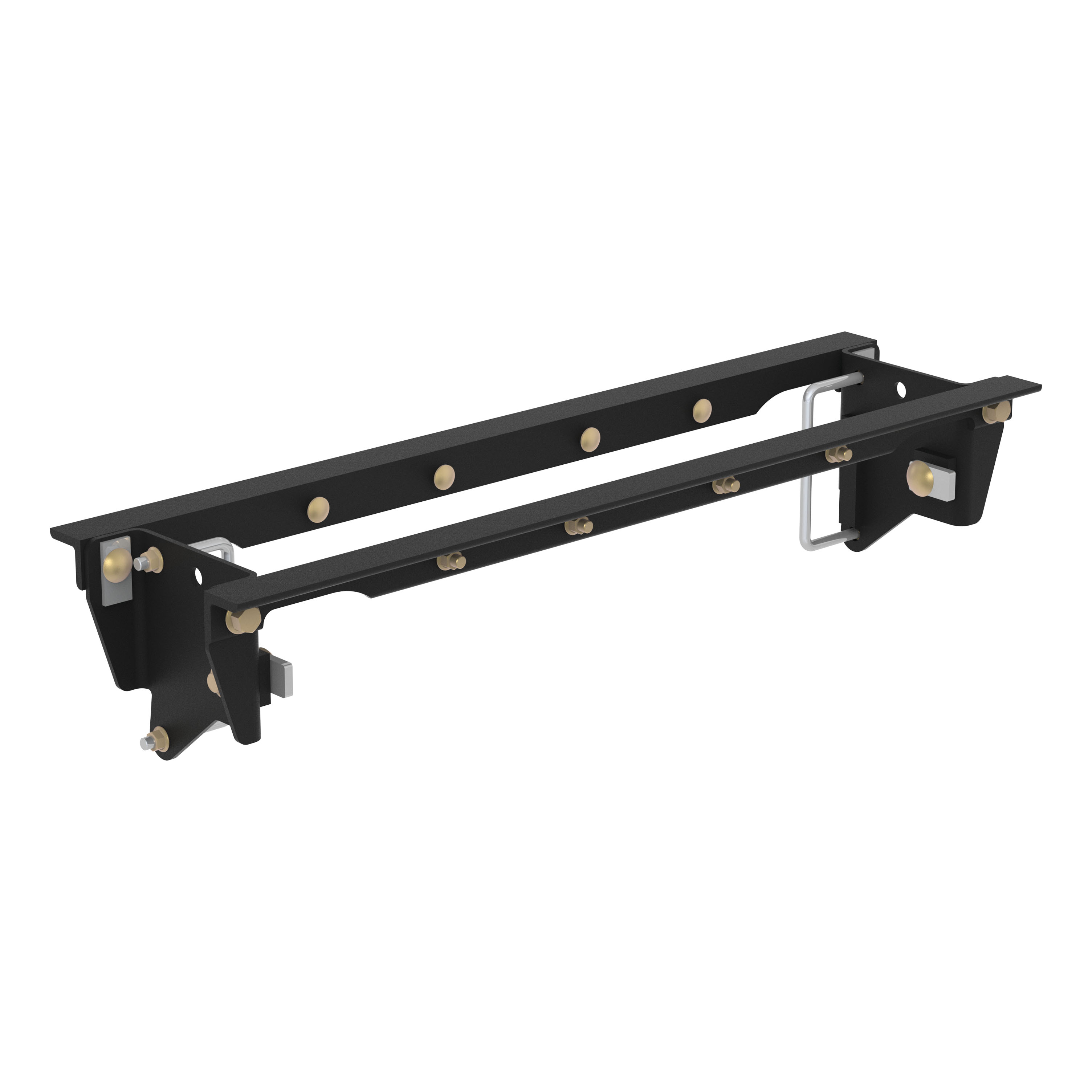 CURT 60647 Double Lock EZr Gooseneck Installation Brackets, Fits Select Ford F-250, F-350 Super Duty thumbnail 1