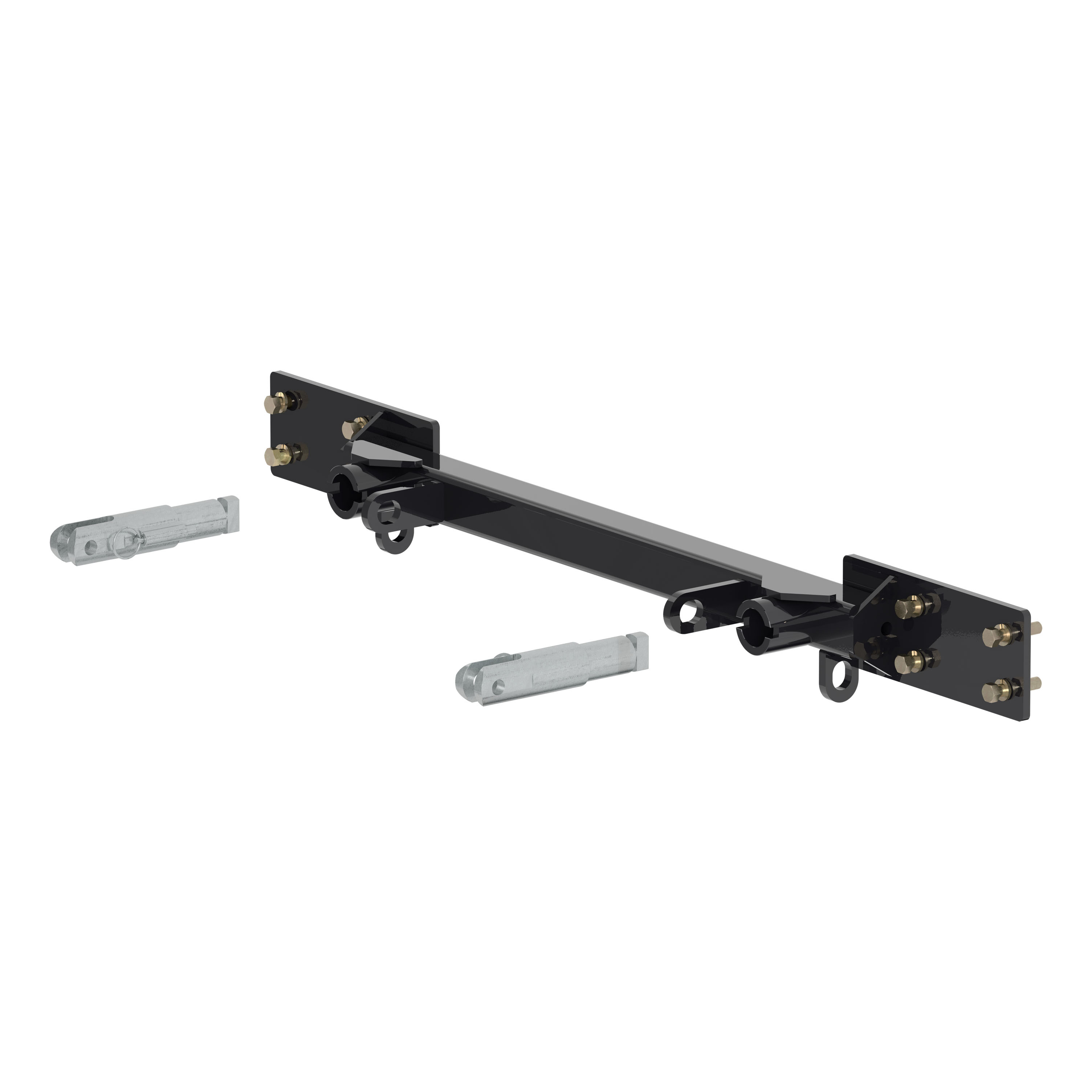 CURT 70142 Custom Tow Bar Base Plate Brackets for Dinghy Towing, Fits Select Ram 2500, 3500 thumbnail 0