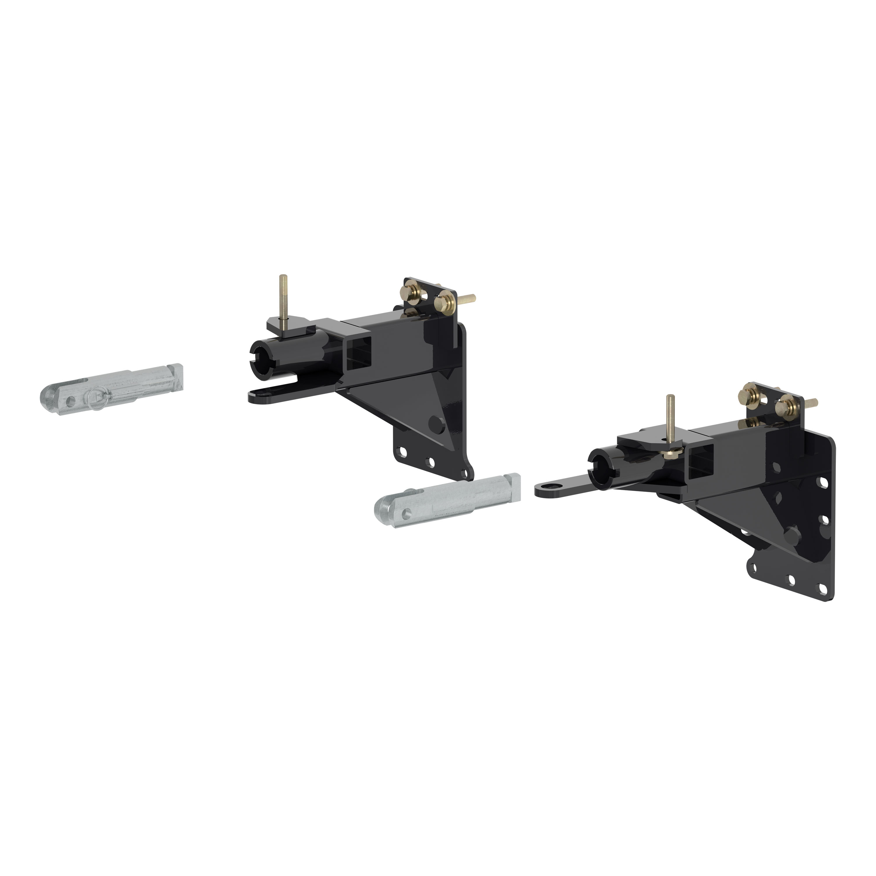 CURT 70134 Custom Tow Bar Base Plate Brackets for Dinghy Towing, Fits Select Jeep Cherokee thumbnail 0