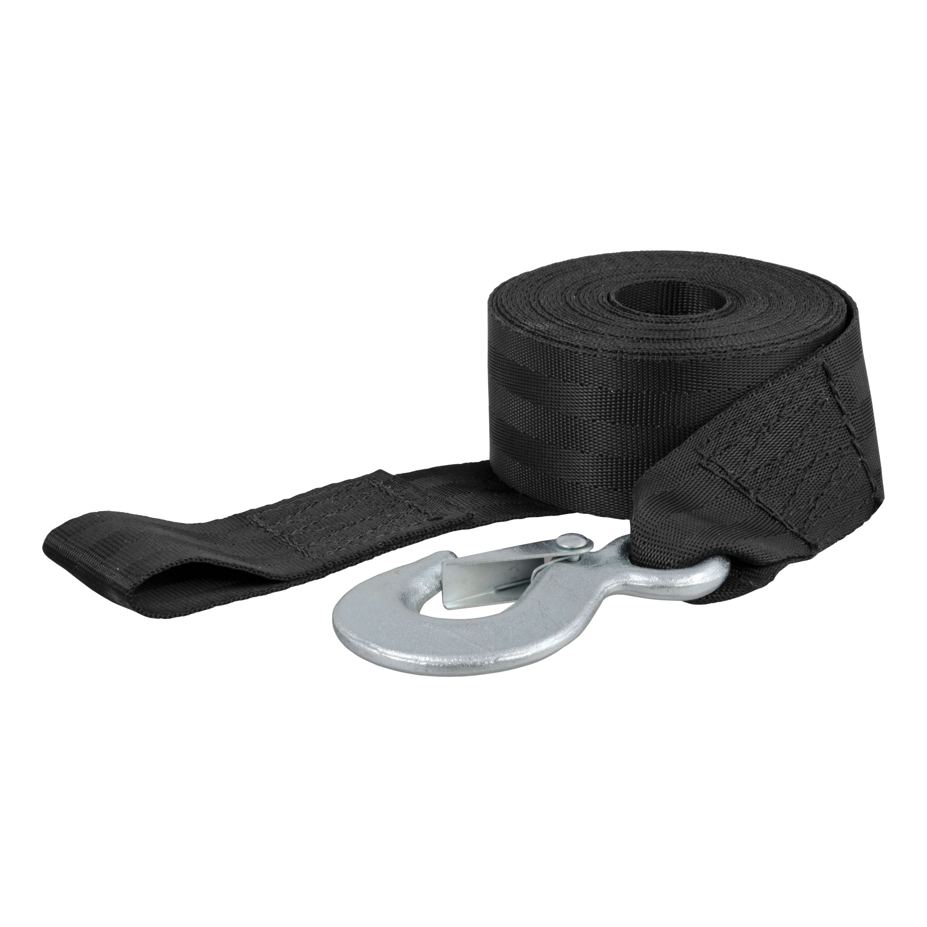 CURT 29451 2-Inch x 20-Foot Nylon Winch Strap with Hook, 3,300 lbs thumbnail 0