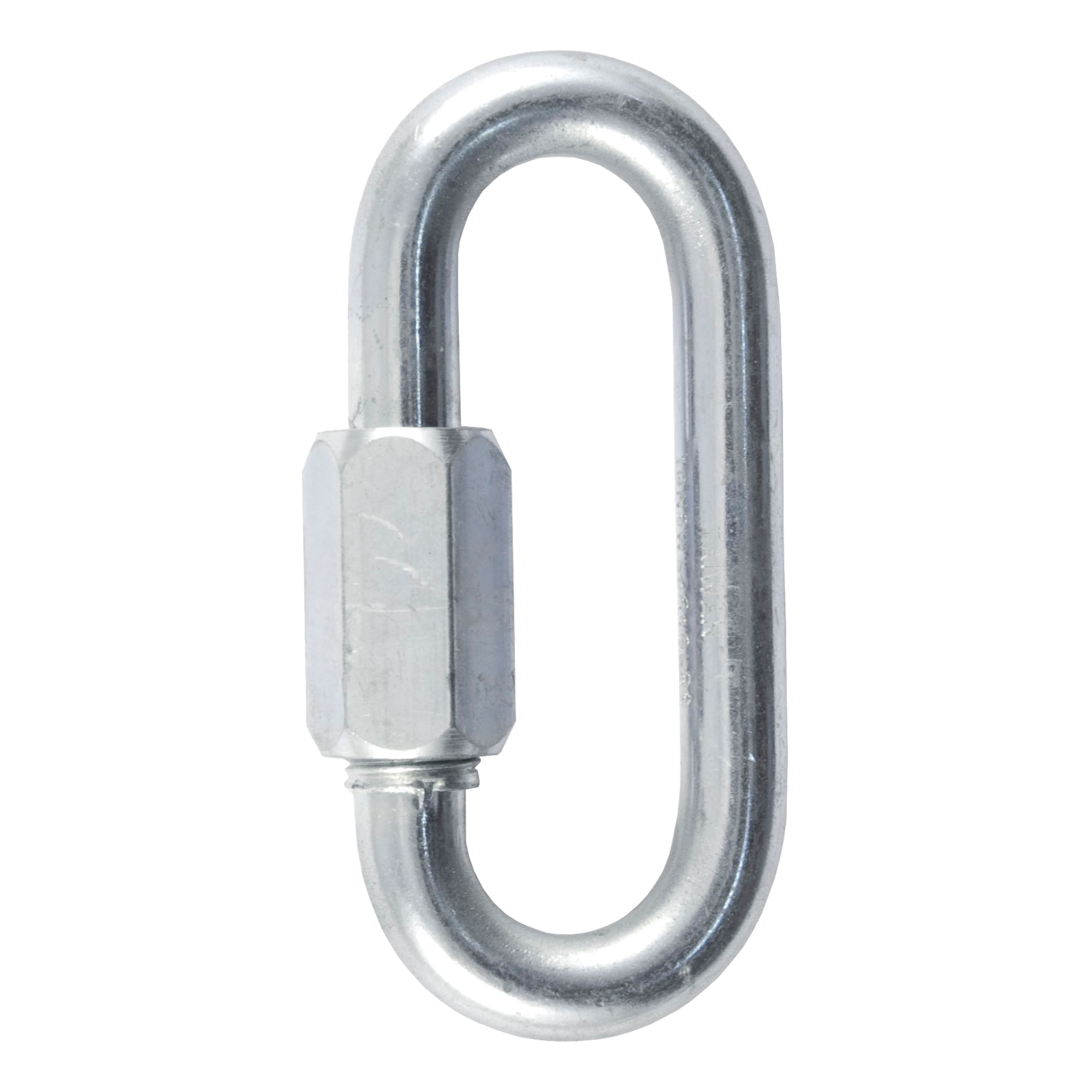 CURT 82931 Threaded Quick Link Trailer Safety Chain Hook Carabiner Clip, 7/16-Inch Diameter, 13,200 lbs Break Strength thumbnail 0