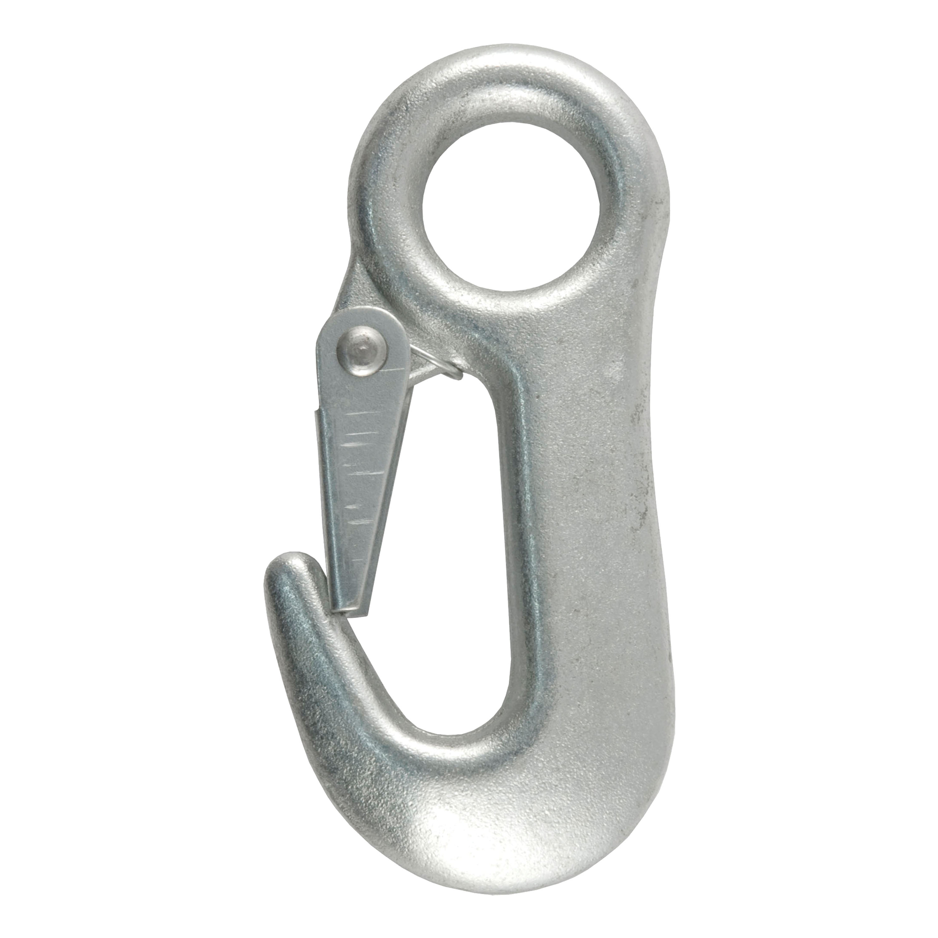 CURT 81360 Snap Hook Trailer Safety Chain Hook Carabiner Clip, 5/8-Inch Diameter Eye, 3,500 lbs thumbnail 0