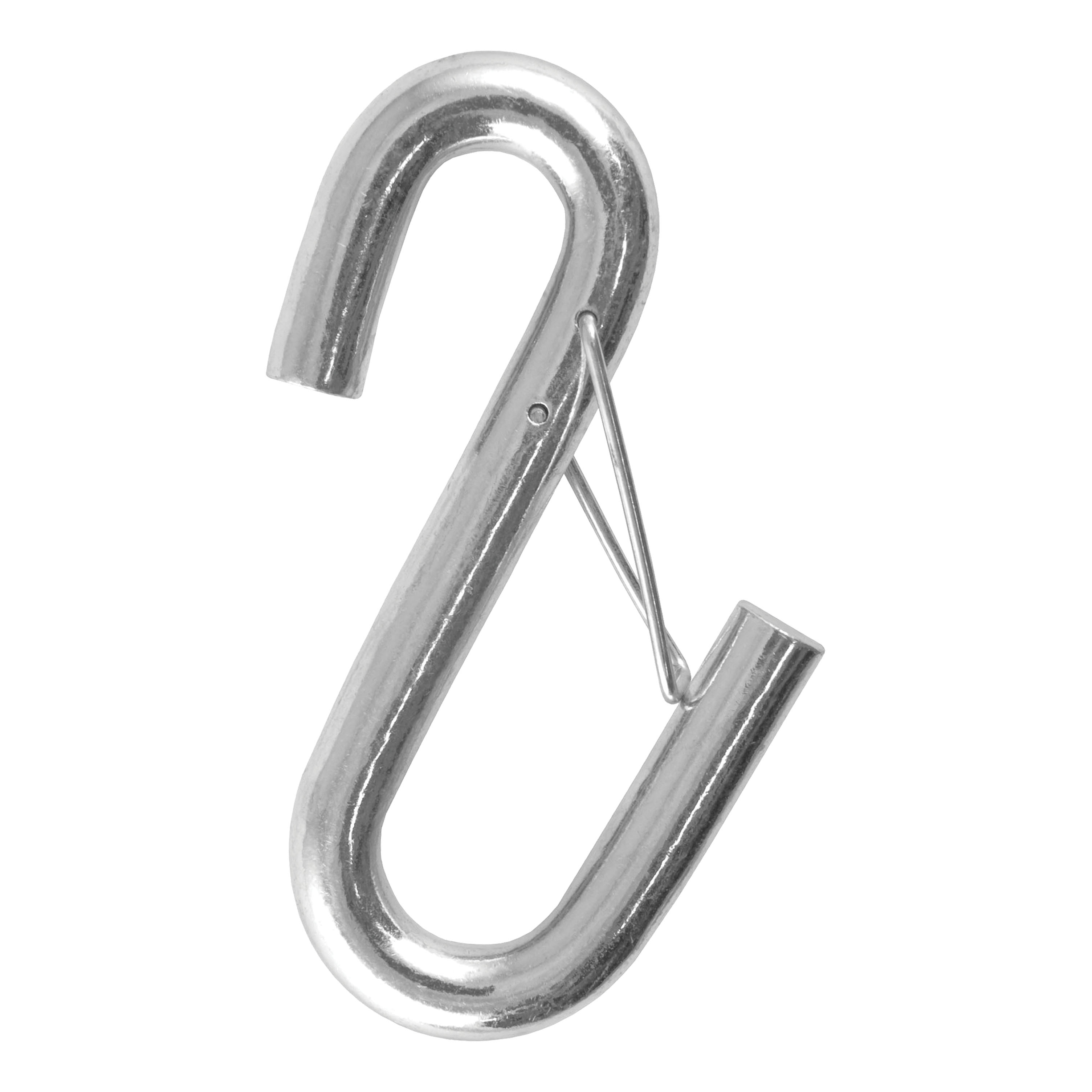 CURT 81840 13/32-Inch Certified Trailer Safety Chain S-Hook with Latch, 3,500 lbs thumbnail 0