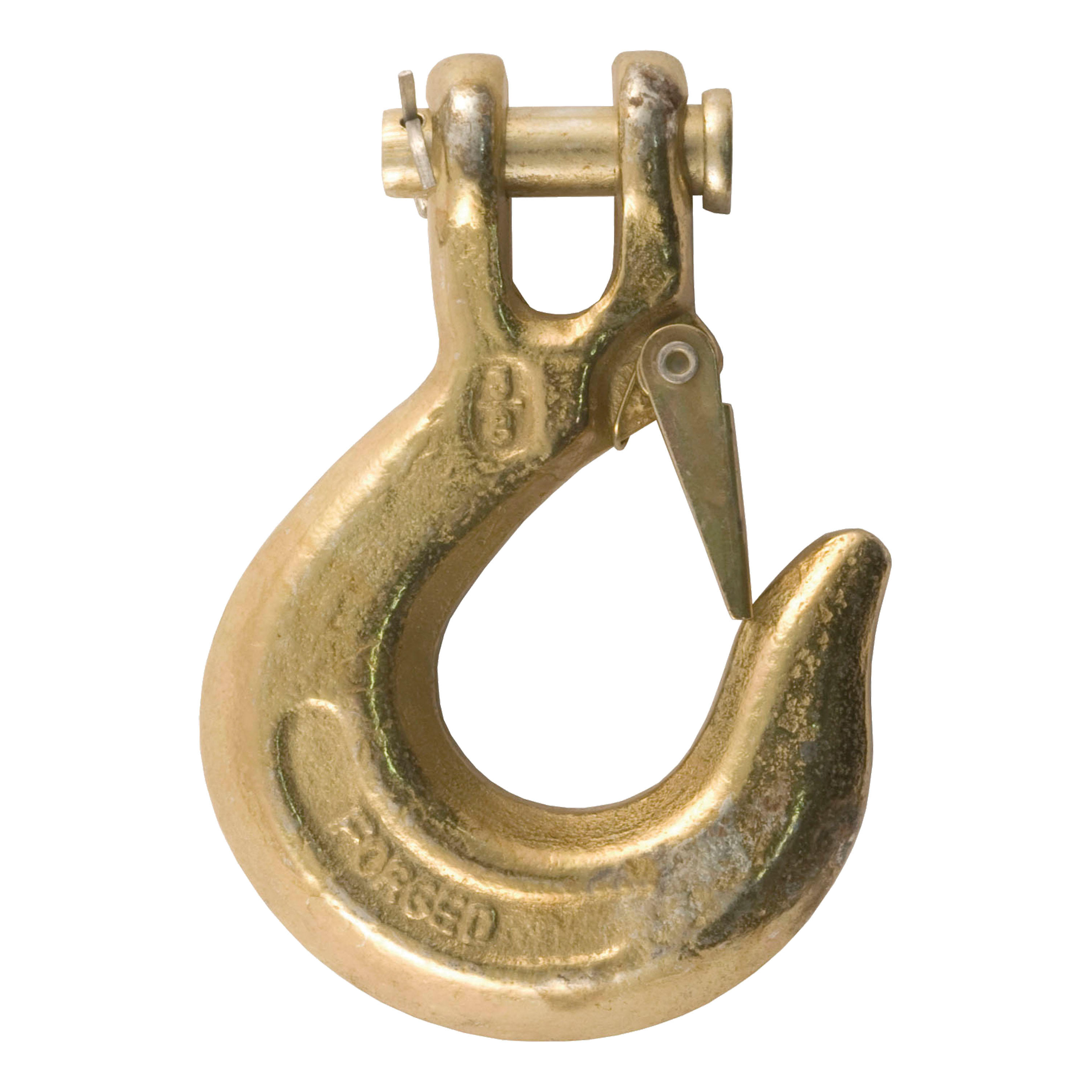CURT 81560 3/8-Inch Forged Steel Clevis Slip Hook with Safety Latch, 18,000 lbs, 1-In Opening, 3/8" Pin thumbnail 0