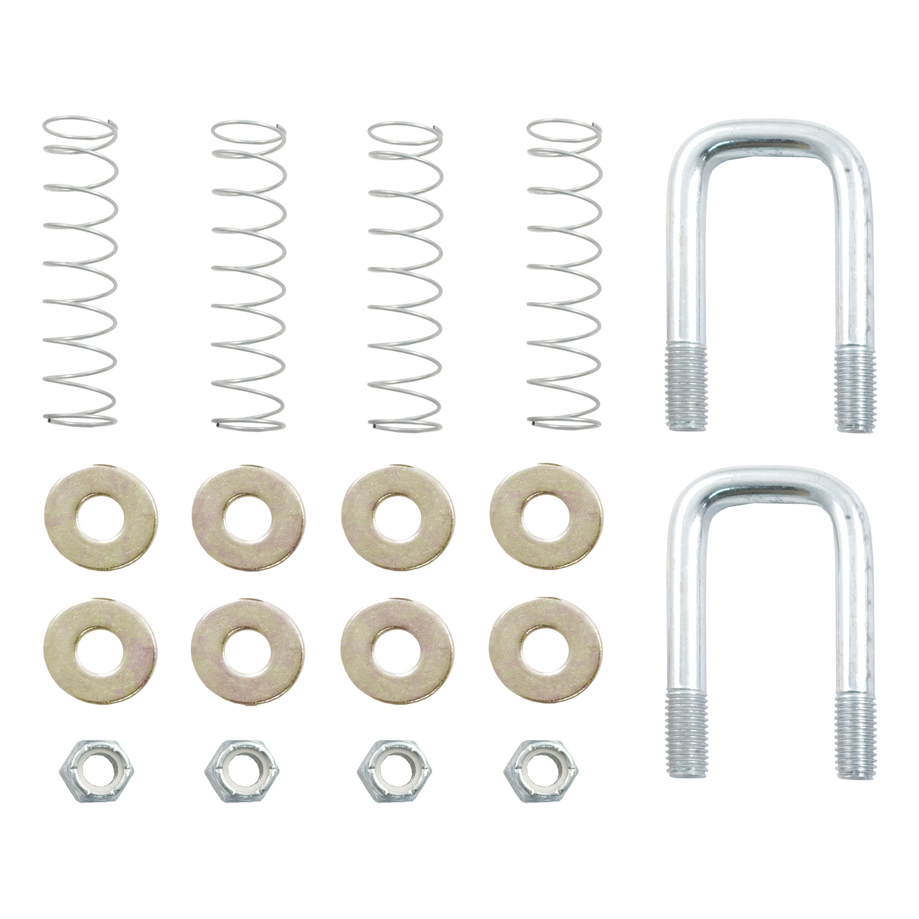 CURT 19260 Replacement Original Double Lock Safety Chain Anchor Kit, Fits 60607 thumbnail 0