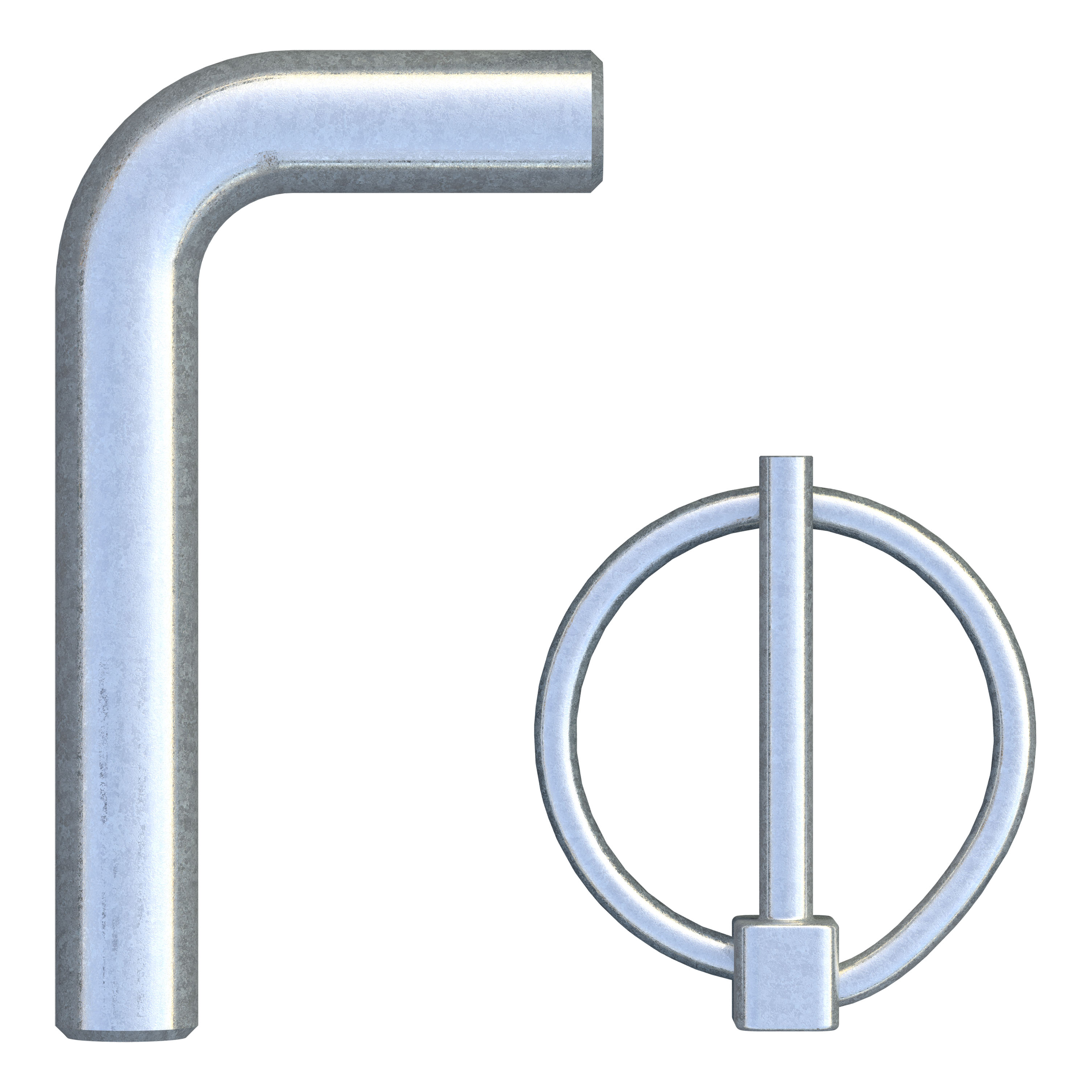 CURT 19250 Replacement Gooseneck Safety Chain Anchor Pins, Fits 60617 thumbnail 0