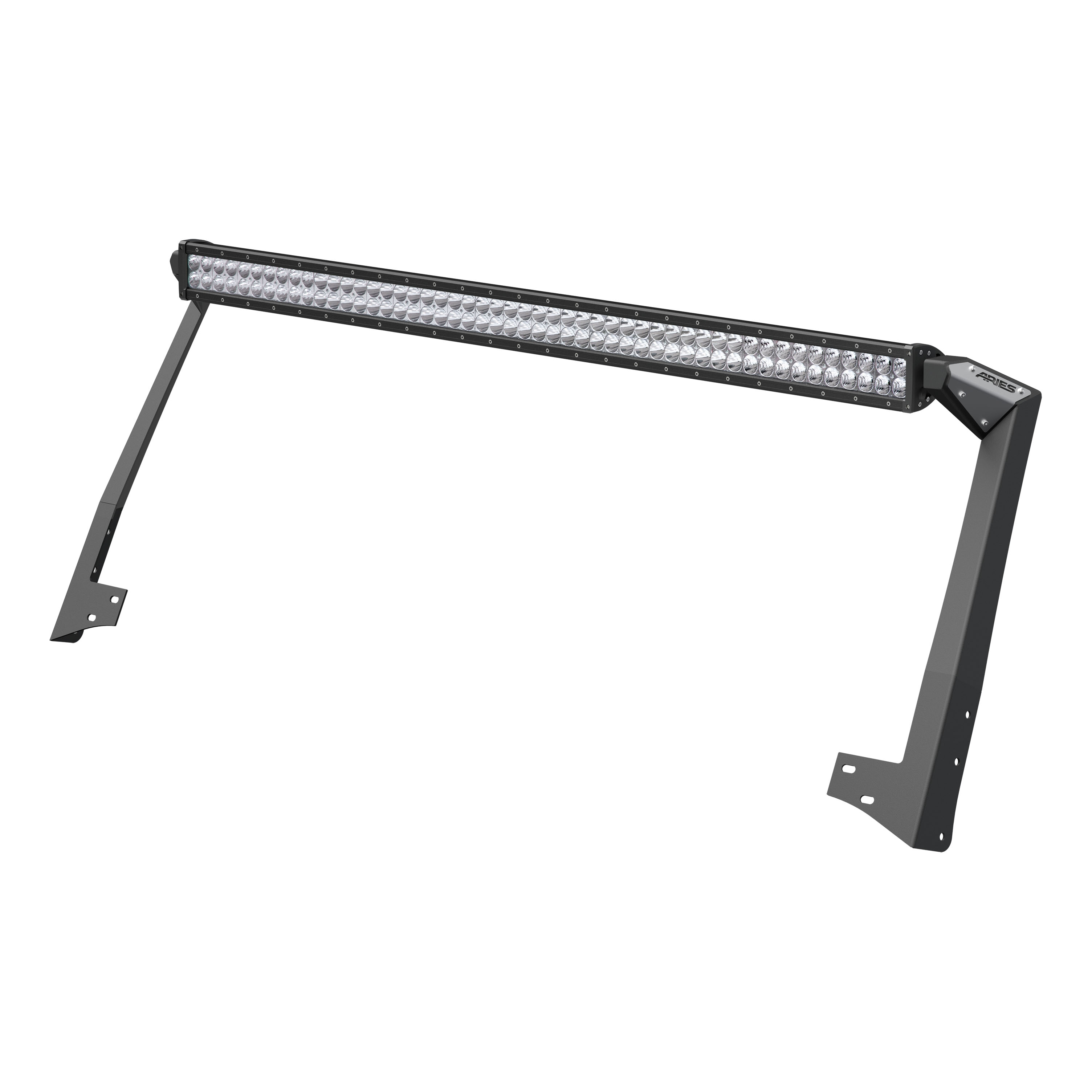 ARIES 1501301 50-Inch LED Light Bar for Jeep Wrangler JK, Roof Mount Brackets, 24,000-Lumen Combo Beam thumbnail 0