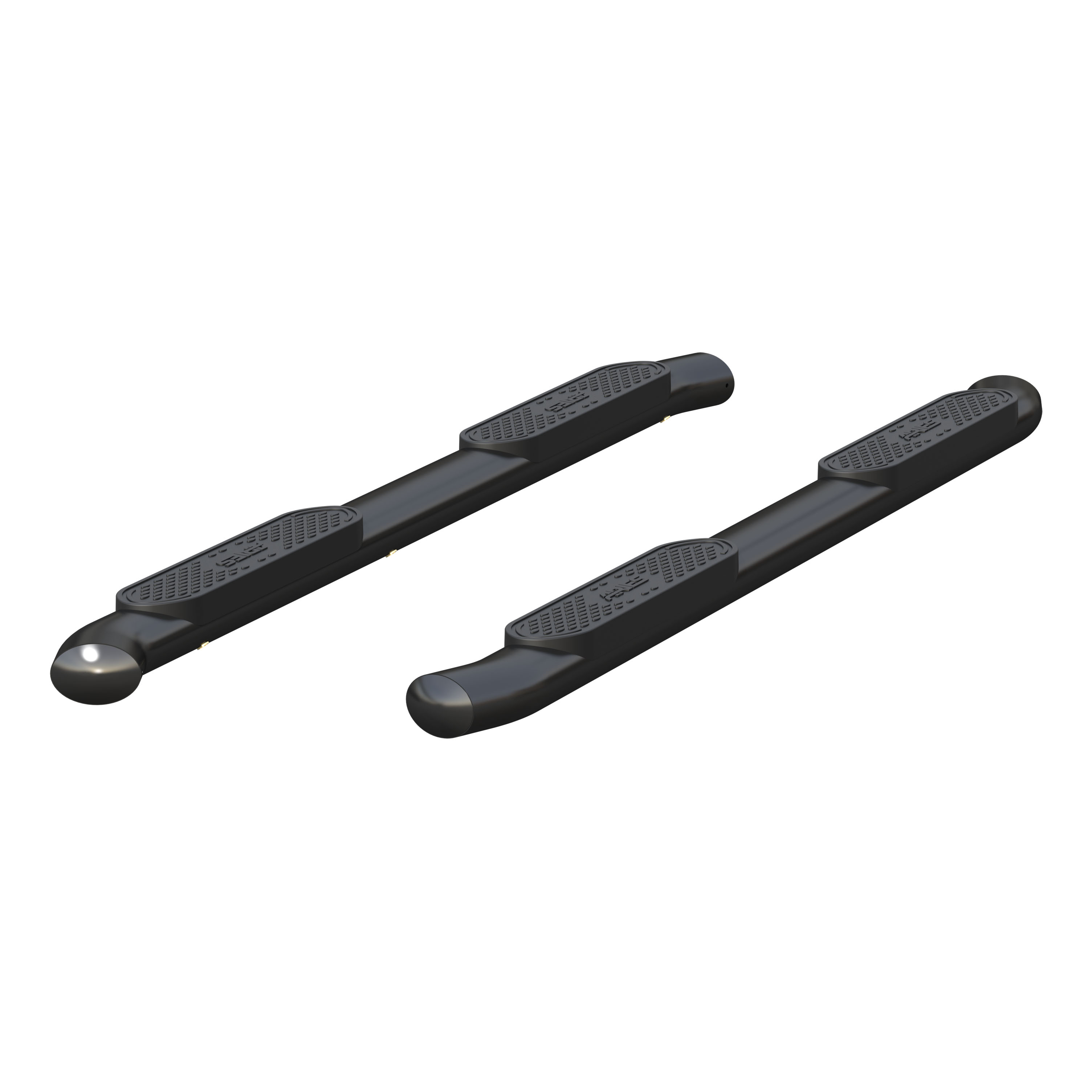 ARIES S224054 4-Inch Oval Black Steel Nerf Bars, Select Chevrolet Silverado, GMC Sierra 1500 Extended Cab thumbnail 2