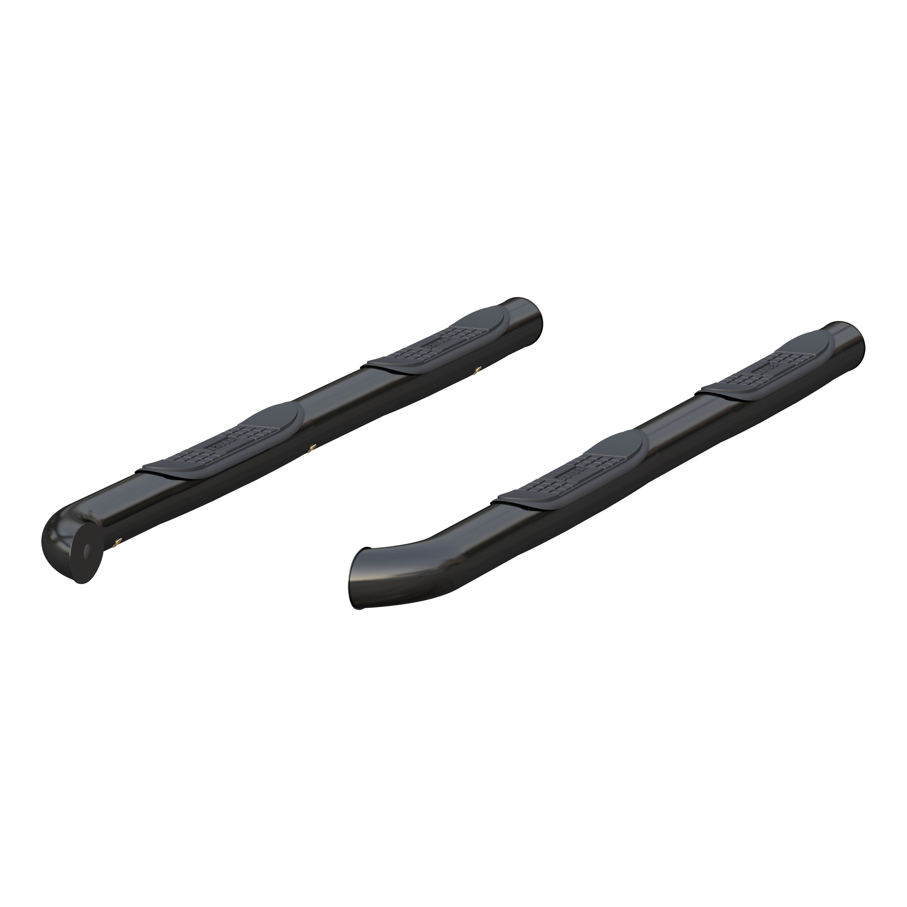 ARIES 202022 3-Inch Round Black Steel Nerf Bars, No-Drill, Fits Select Toyota 4Runner thumbnail 0