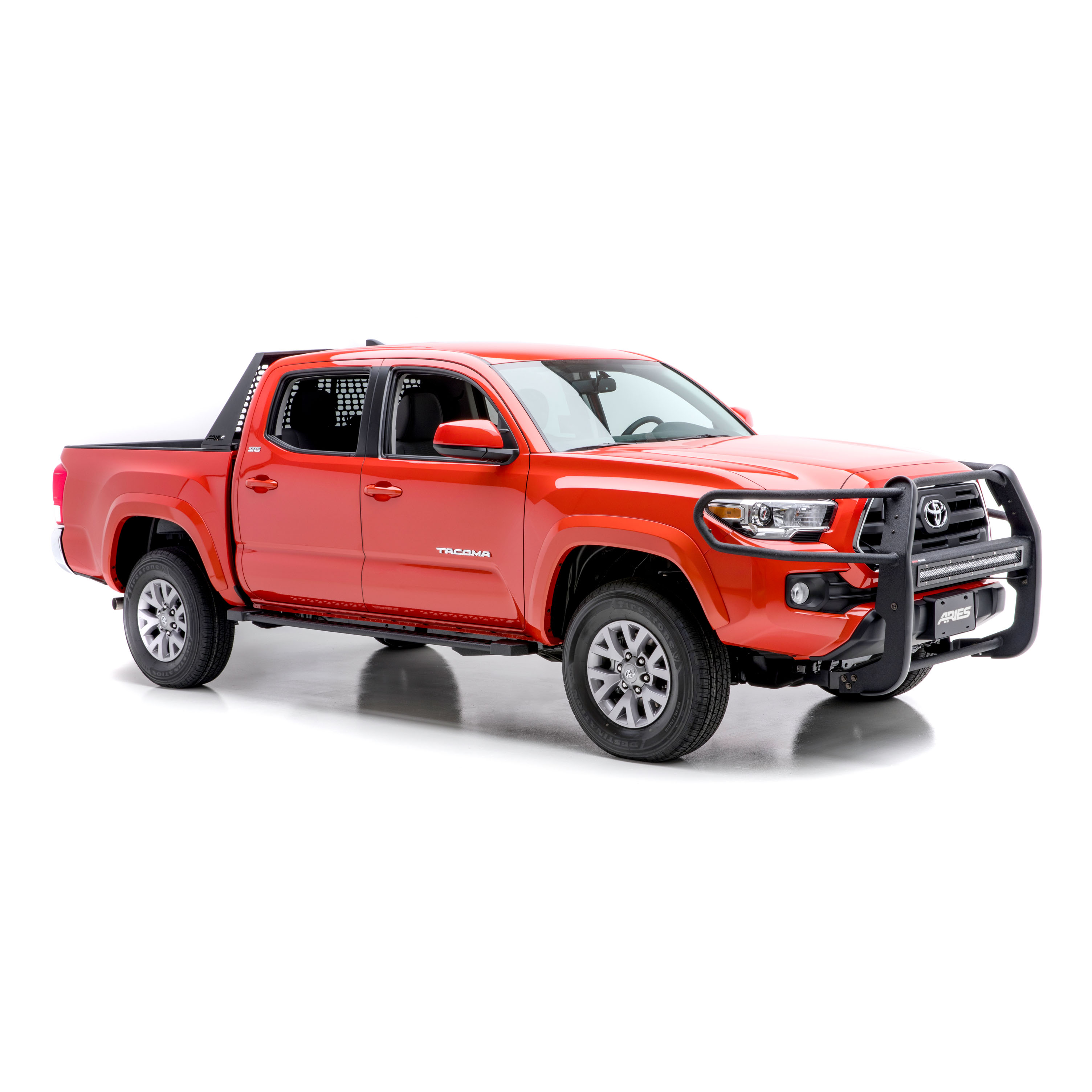 ARIES P2068 Pro Series Black Steel Grille Guard, No-Drill, Select Toyota Tacoma thumbnail 9