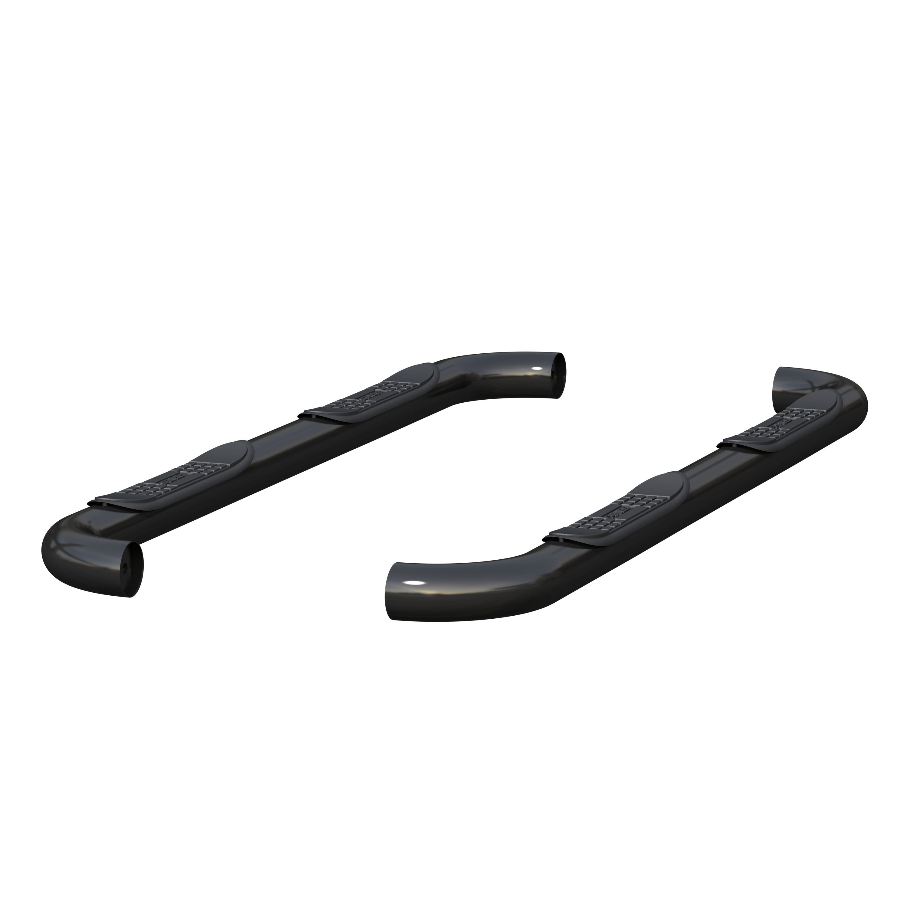 ARIES 203025 3-Inch Round Black Steel Nerf Bars, No-Drill, Fits Select Ford F-150, F-250, F-350 Super Duty thumbnail 0