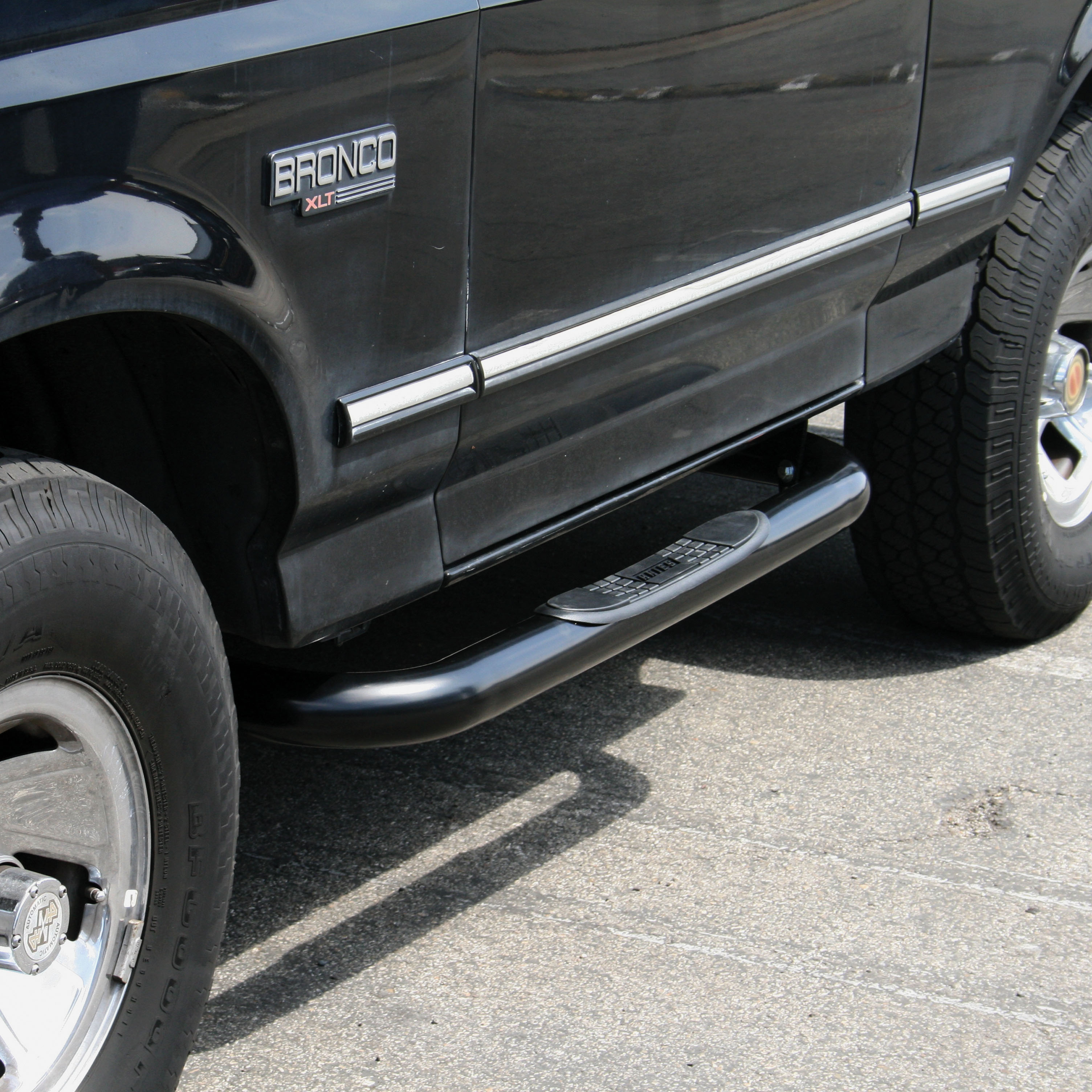 ARIES 203001 3-Inch Round Black Steel Nerf Bars, No-Drill, Fits Select Ford Bronco, F-150 thumbnail 8