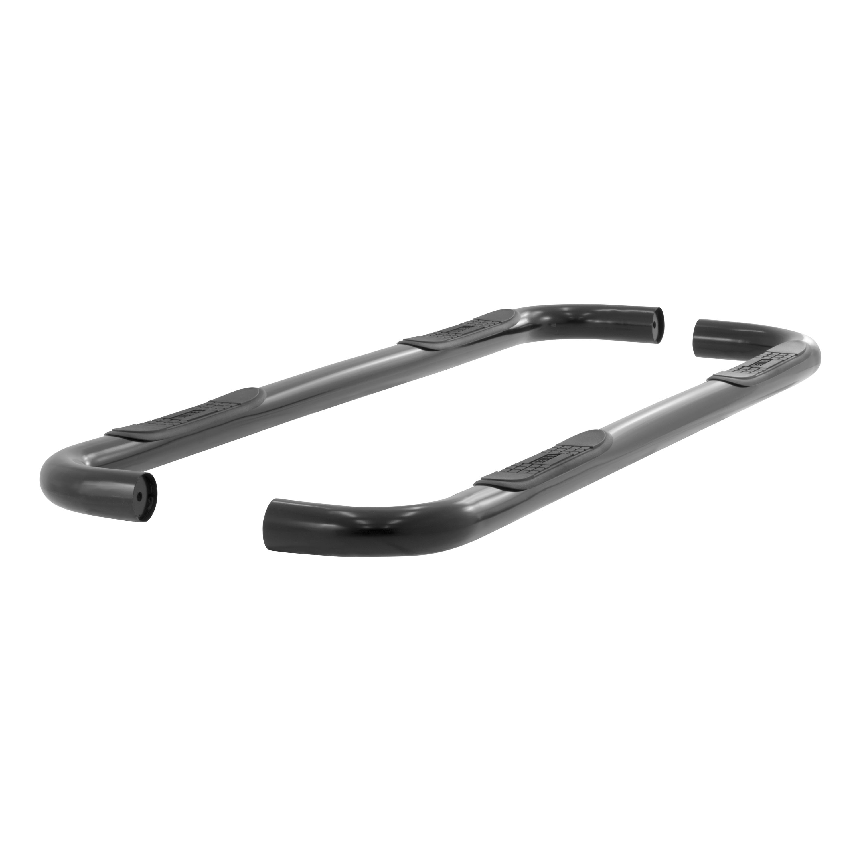 ARIES 204014 3-Inch Round Black Steel Nerf Bars, No-Drill, Fits Select Chevrolet Suburban thumbnail 1