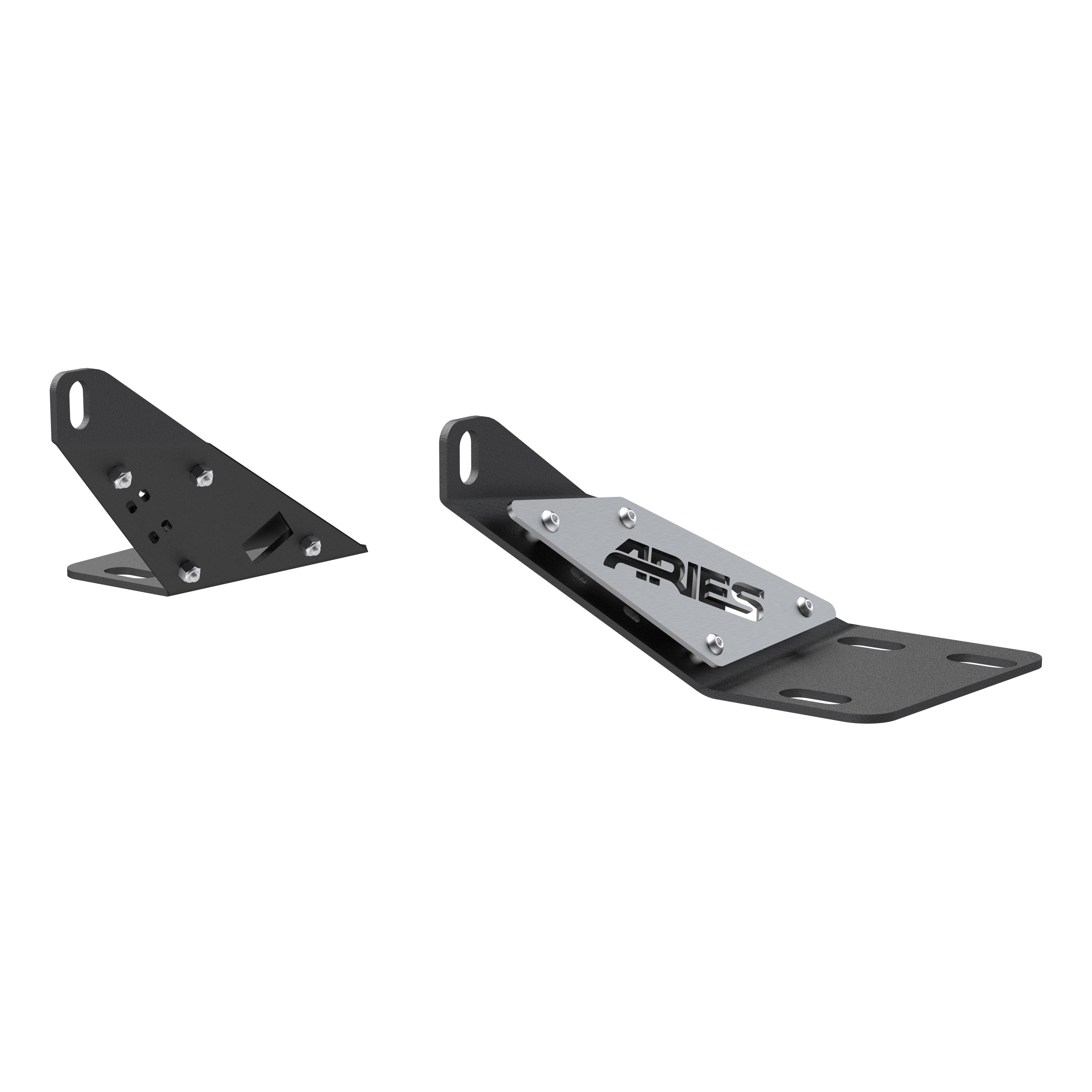 ARIES 15913 Jeep Wrangler TJ Hood Light Brackets, LEDs Sold Separately thumbnail 0