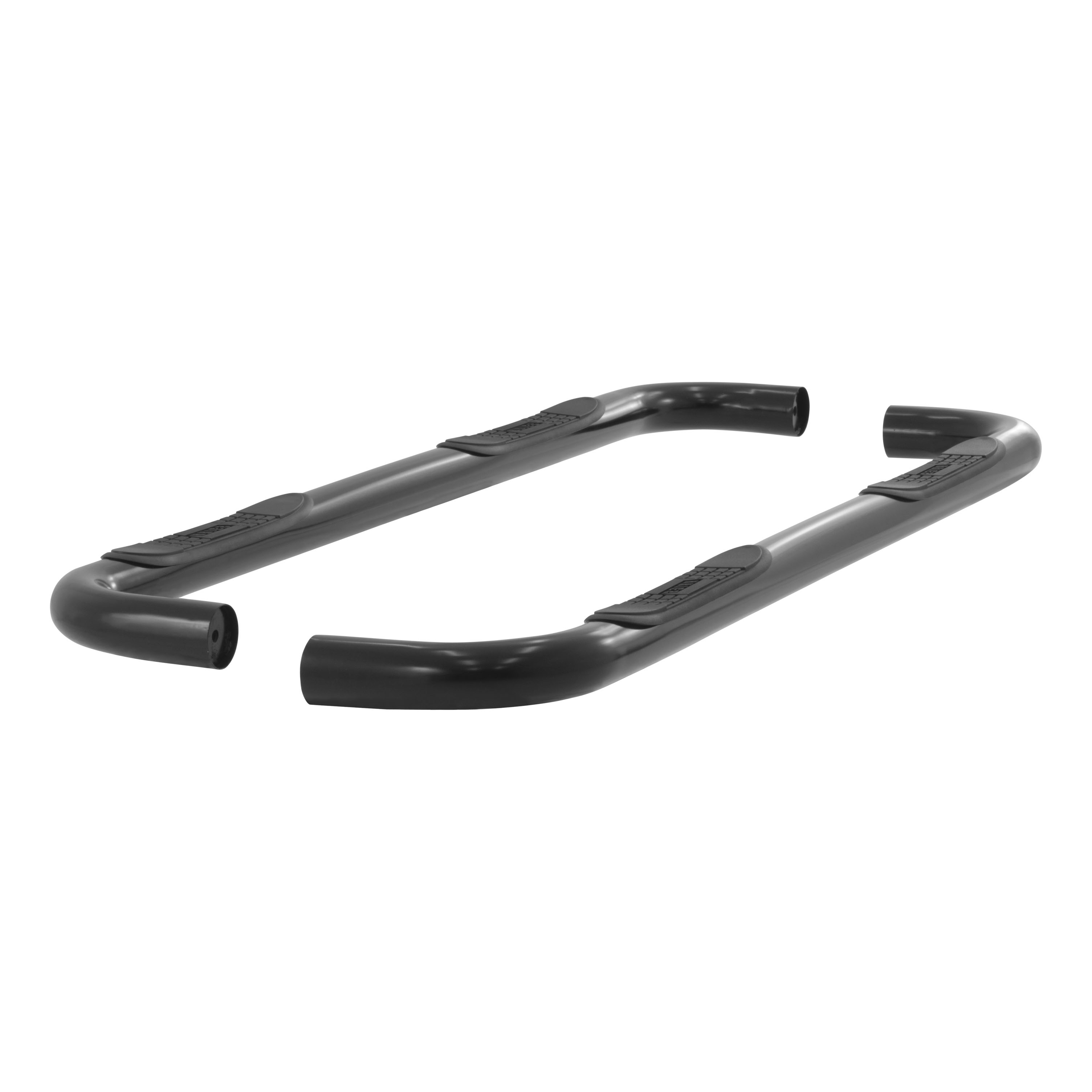 ARIES 205010 3-Inch Round Black Steel Nerf Bars, No-Drill, Fits Select Dodge, Ram Dakota thumbnail 0