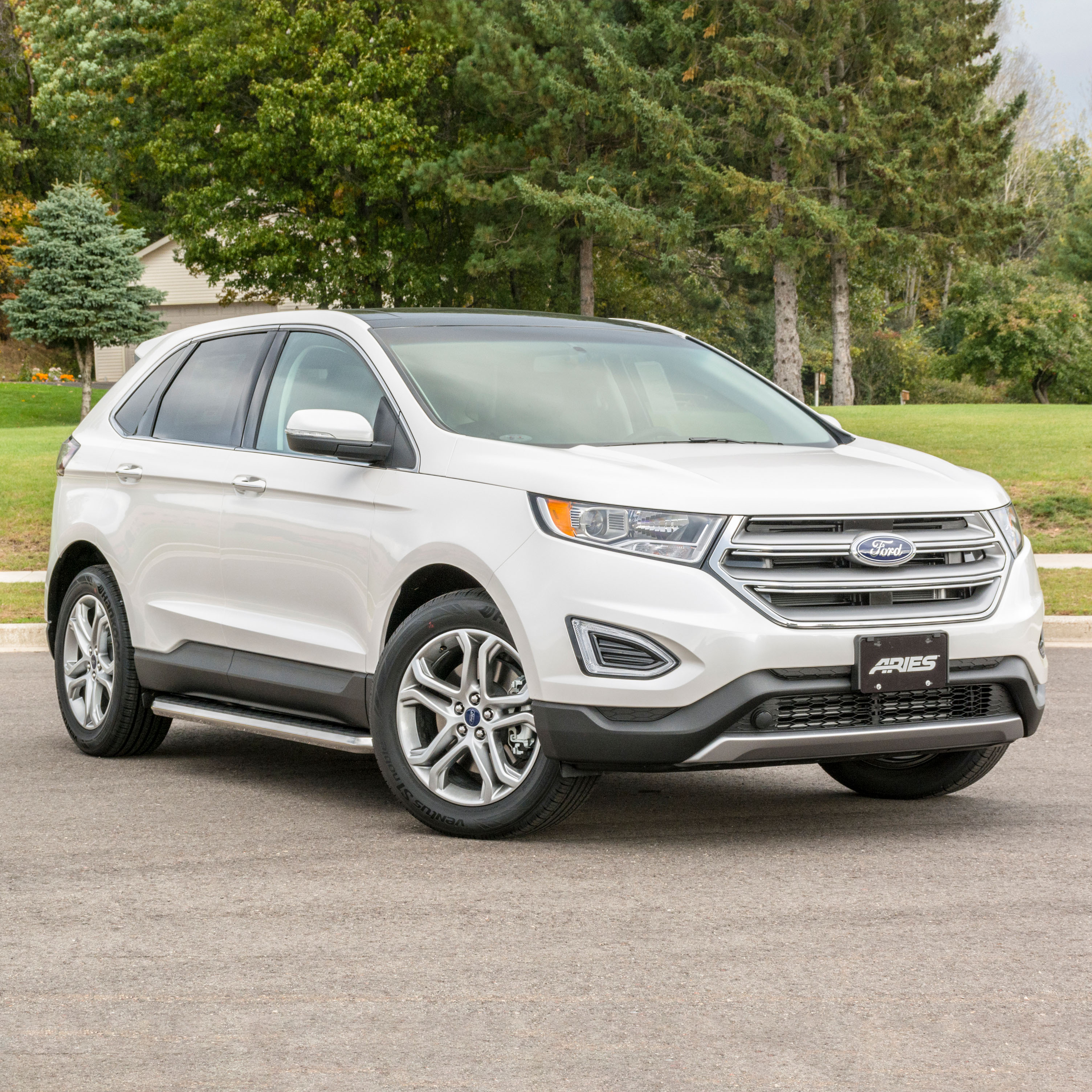 ARIES 2051002 AeroTread 5 x 70-Inch Polished Stainless SUV Running Boards, Select Ford Edge thumbnail 8