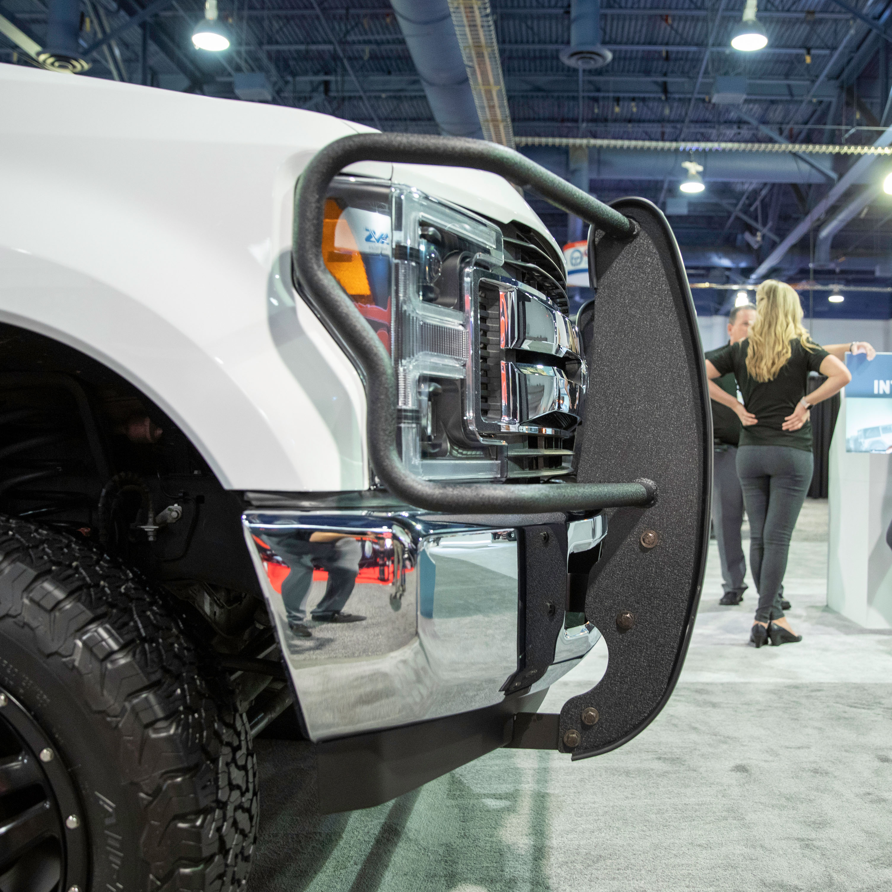 ARIES P3067 Pro Series Black Steel Grille Guard, No-Drill, Select Ford F-250, F-350, F-450, F-550 Super Duty thumbnail 11