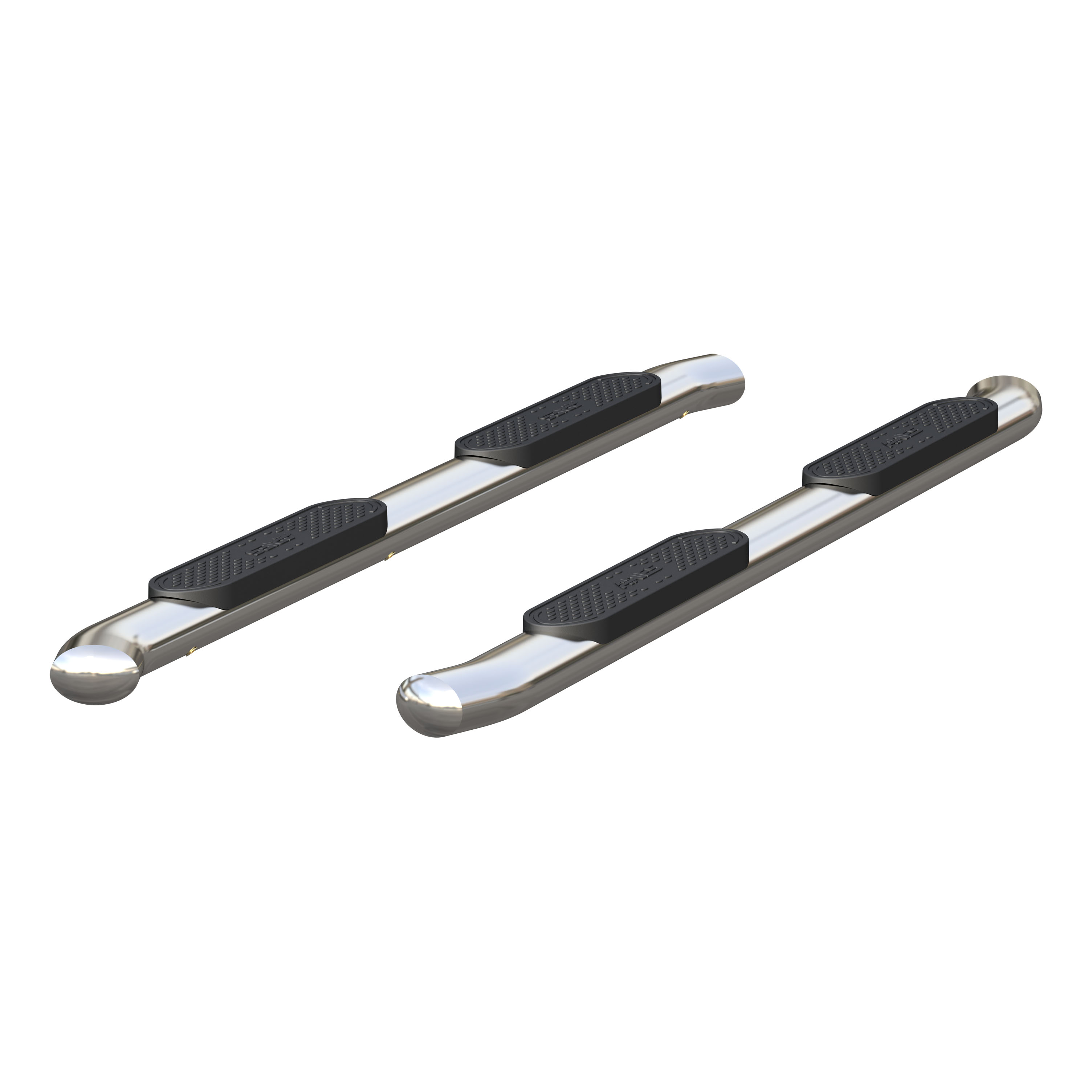 ARIES S224051-2 4-Inch Oval Polished Stainless Steel Nerf Bars, Select Chevrolet Colorado, GMC Canyon Crew Cab thumbnail 1
