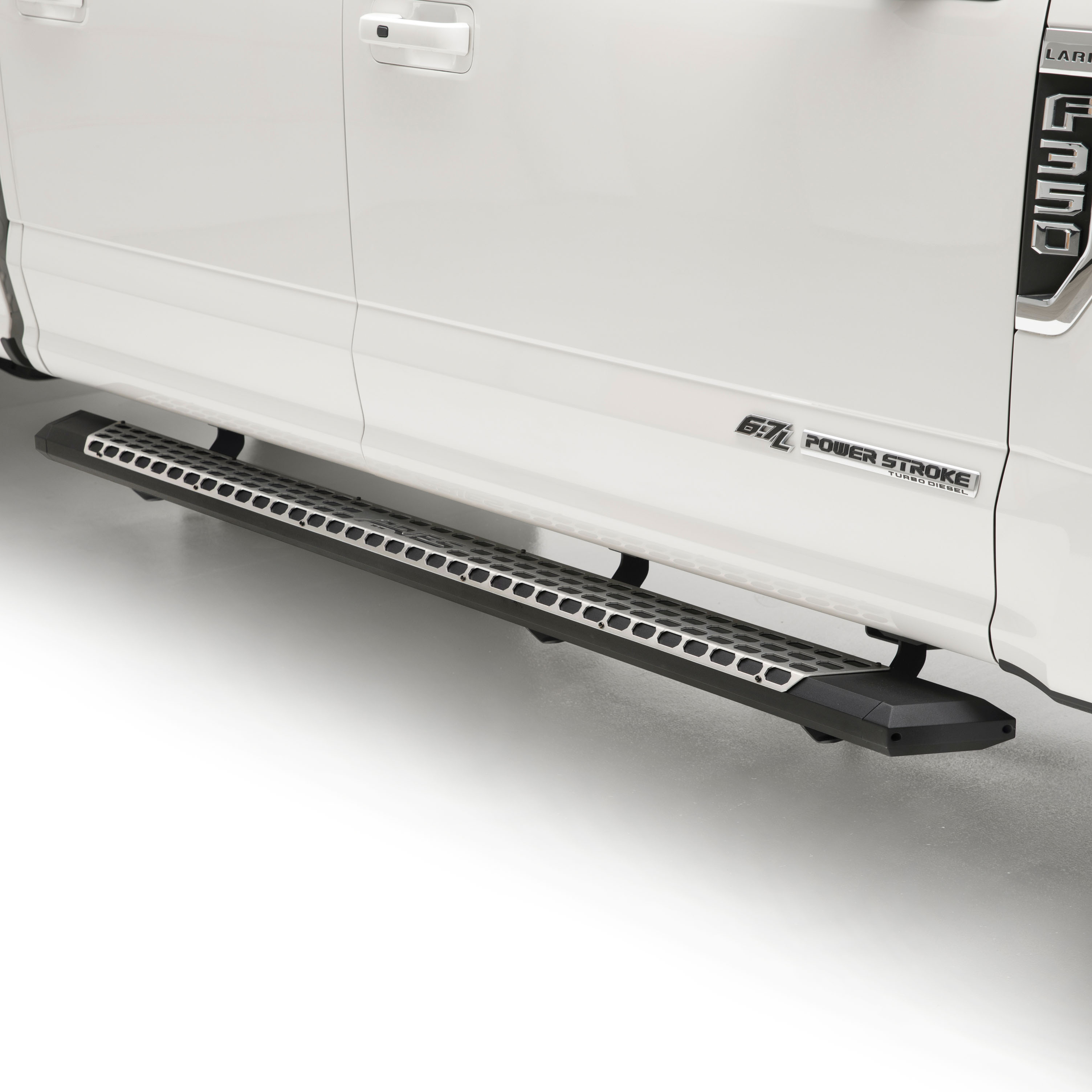 ARIES 2055153 Paintable 53-Inch Raw Aluminum AdvantEDGE Running Board Step Pad thumbnail 5