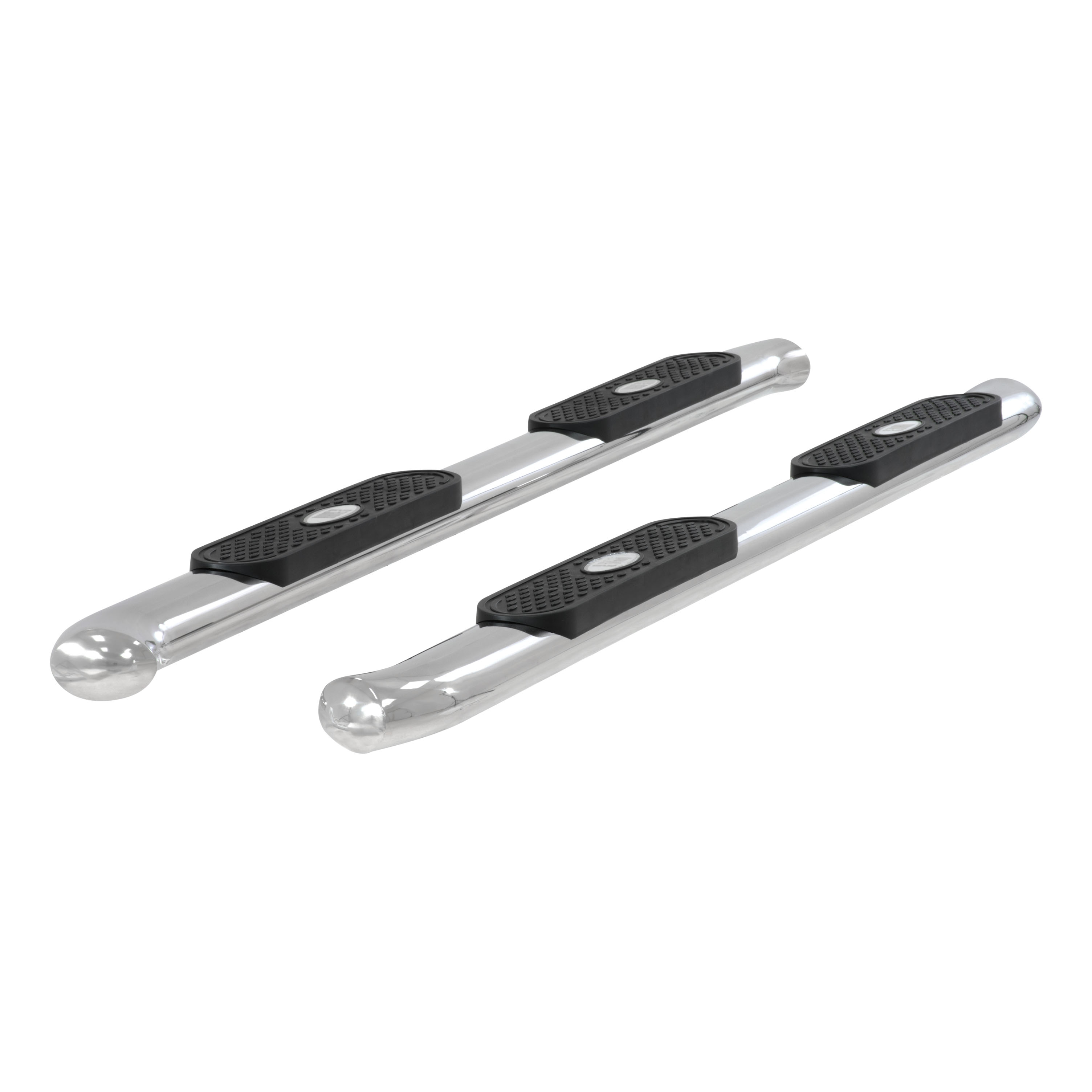 ARIES S222012-2 4-Inch Oval Polished Stainless Steel Nerf Bars, Select Toyota Tundra thumbnail 0