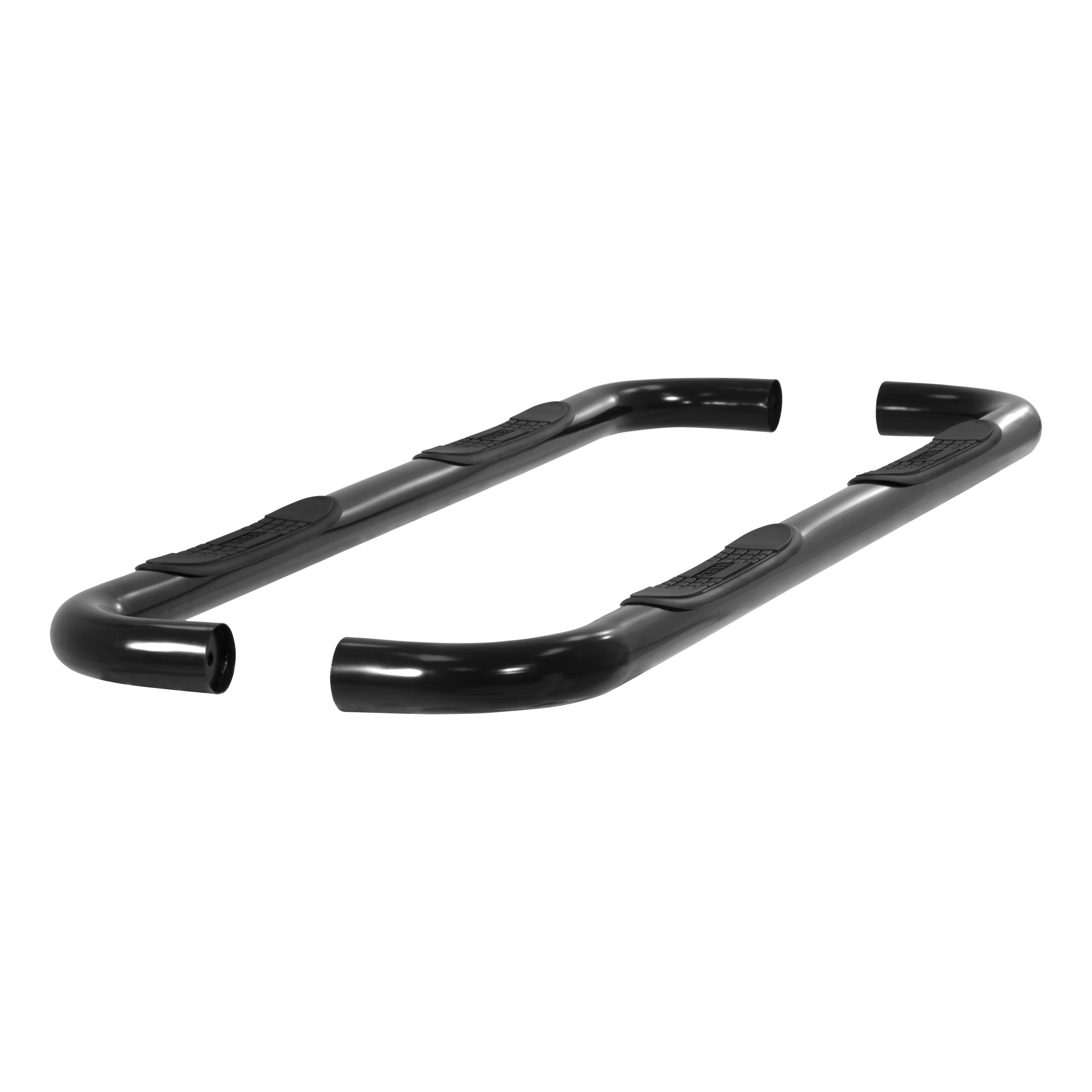 ARIES 204009 3-Inch Round Black Steel Nerf Bars, No-Drill, Fits Select Chevrolet Silverado, GMC Sierra 1500, 2500, 3500 HD thumbnail 0