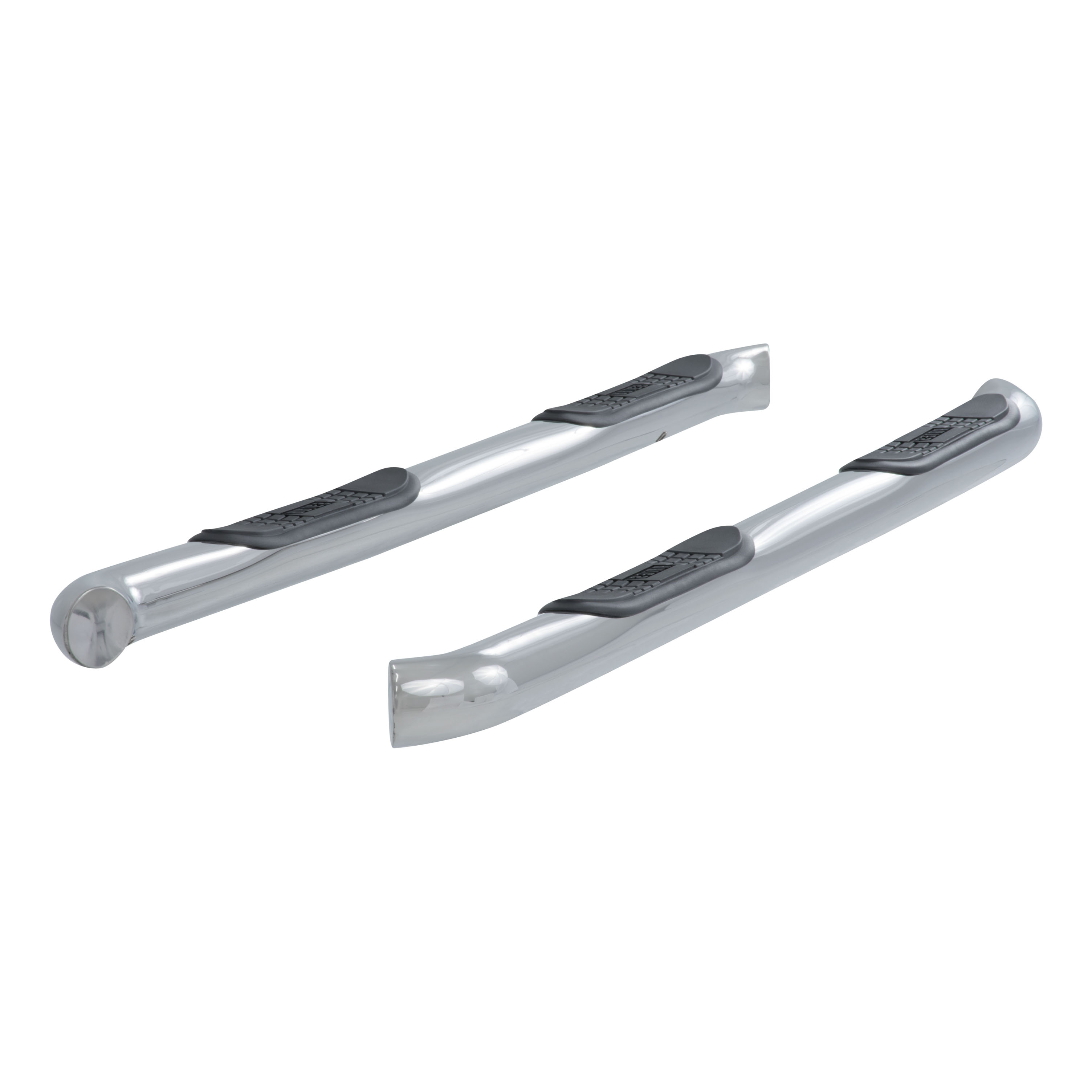 ARIES 204032-2 3-Inch Round Polished Stainless Steel Nerf Bars, No-Drill, Fits Select Chevrolet Equinox, GMC Terrain thumbnail 0