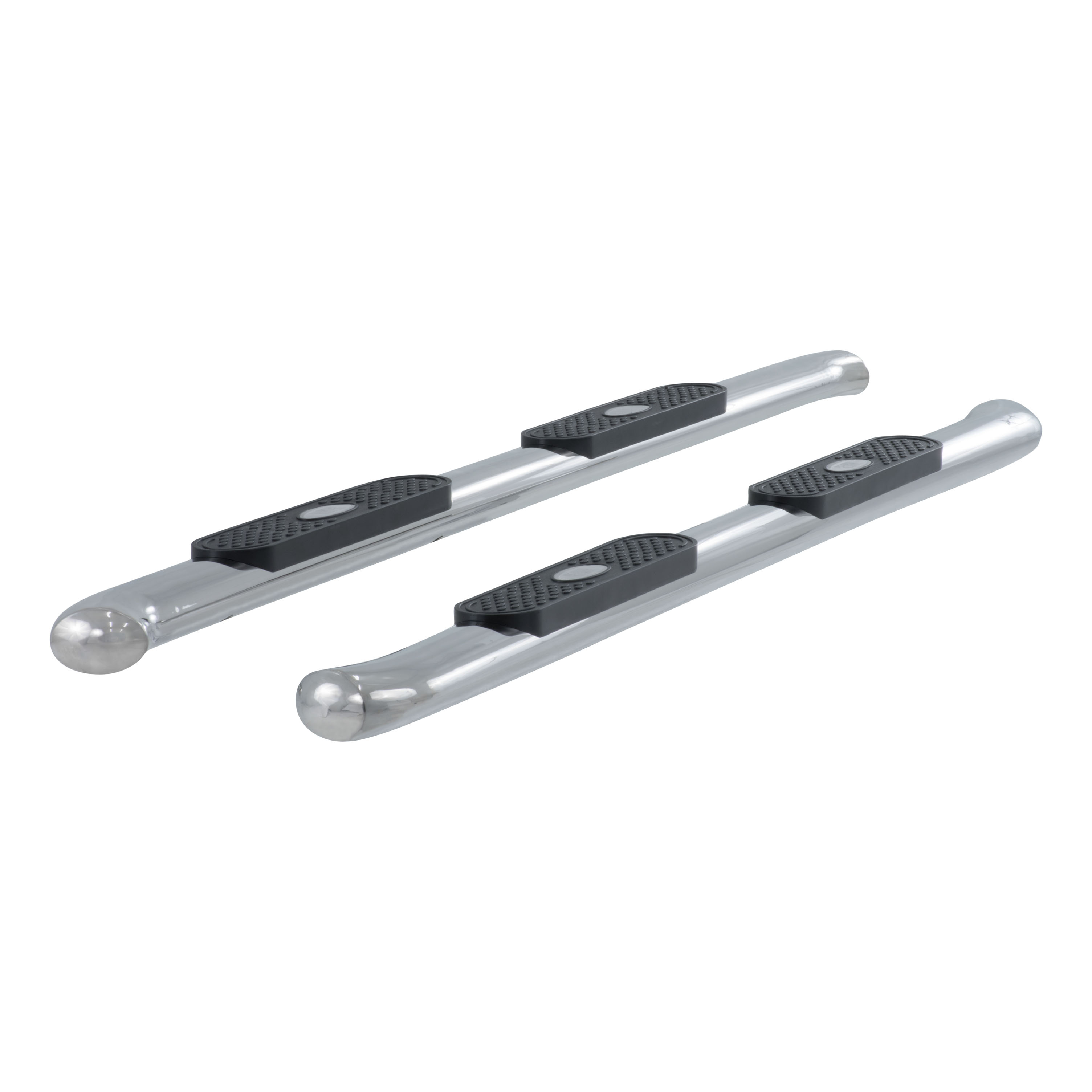 ARIES S222013-2 4-Inch Oval Polished Stainless Steel Nerf Bars, Select Toyota Tundra thumbnail 2