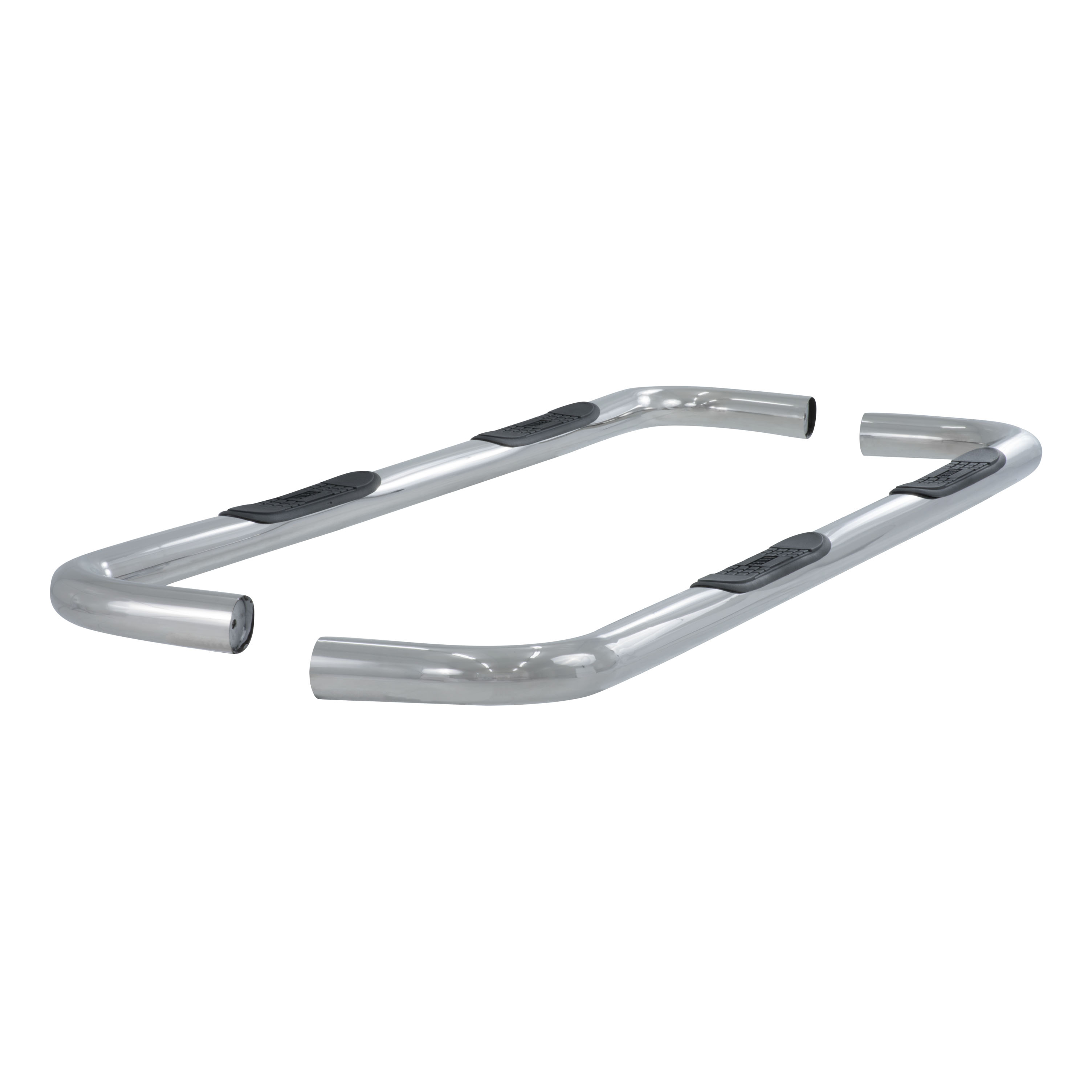 ARIES 205030-2 3-Inch Round Polished Stainless Steel Nerf Bars, No-Drill, Fits Select Dodge, Ram 2500, 3500 thumbnail 0