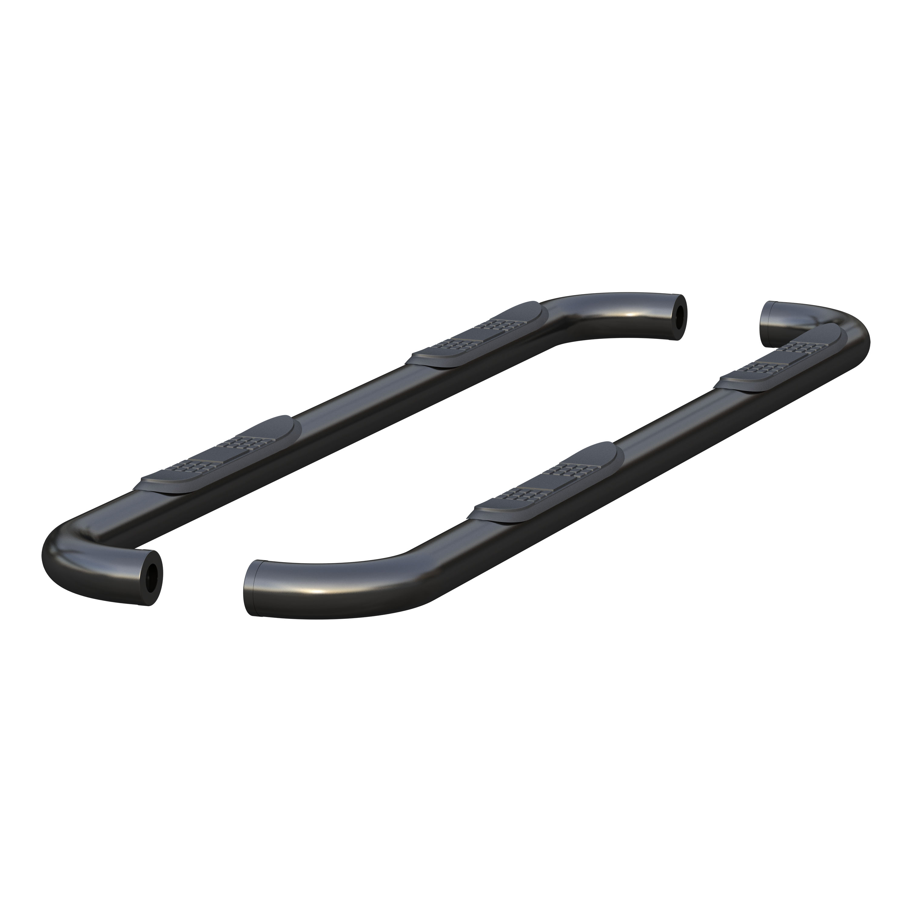 ARIES 205045 3-Inch Round Black Steel Nerf Bars, No-Drill, Fits Select Ram 1500 thumbnail 1