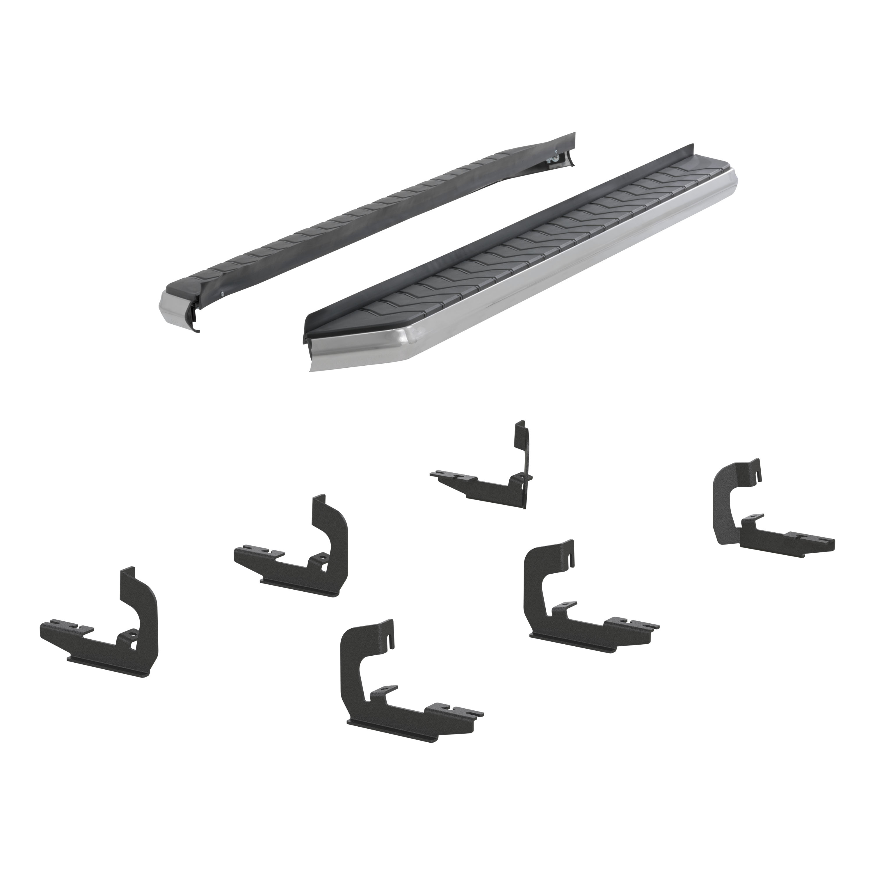 ARIES 2051004 AeroTread 5 x 76-Inch Polished Stainless SUV Running Boards, Select Cadillac Escalade, Chevrolet Tahoe, GMC Yukon thumbnail 0