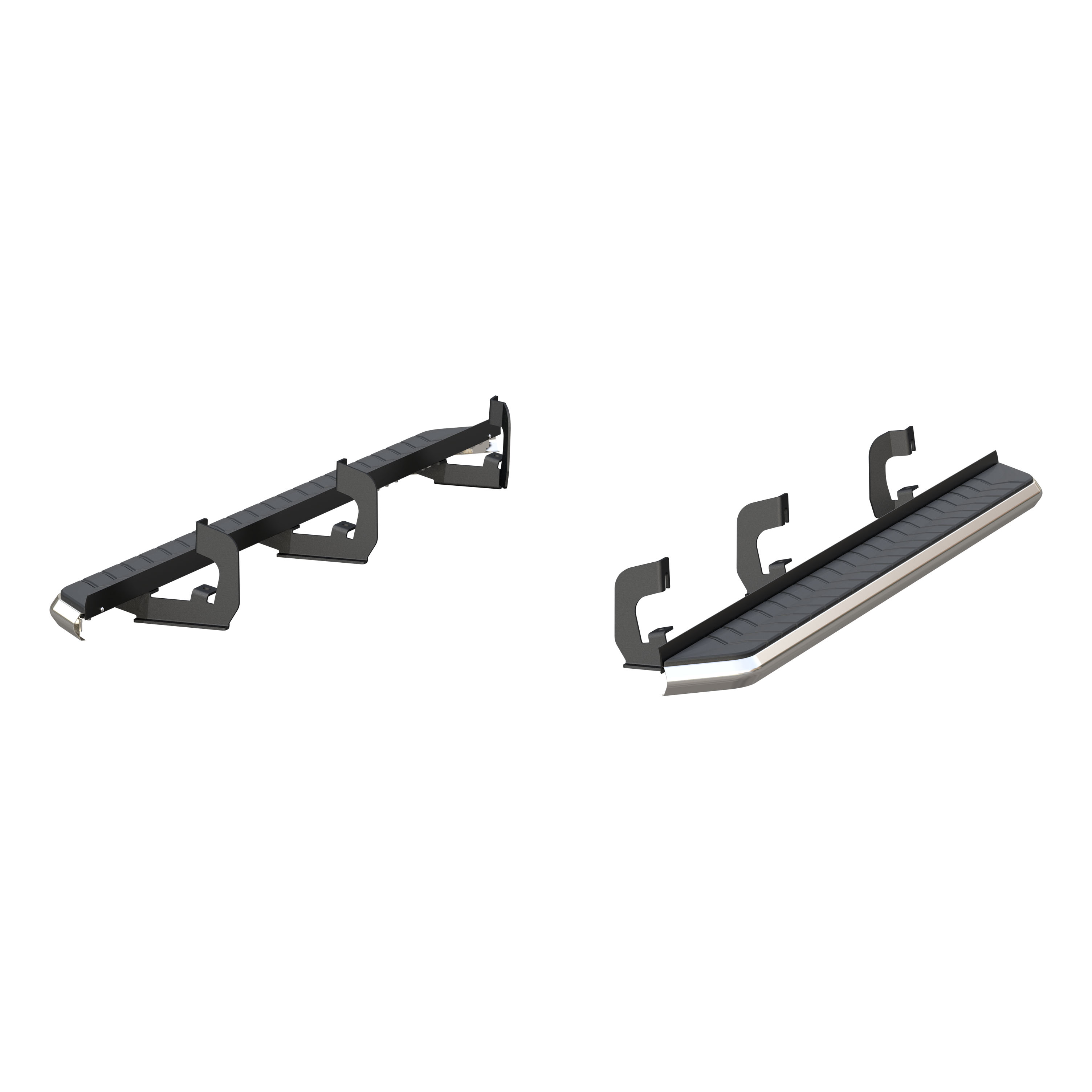 ARIES 2051004 AeroTread 5 x 76-Inch Polished Stainless SUV Running Boards, Select Cadillac Escalade, Chevrolet Tahoe, GMC Yukon thumbnail 2